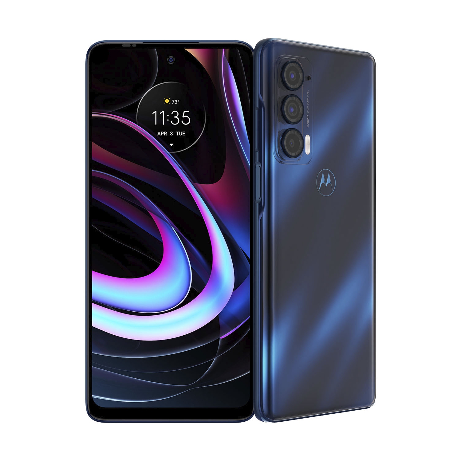 Motorola Edge 256GO Téléphone Intelligent - Bleu - Déverrouillé - Certifié Remis à neuf