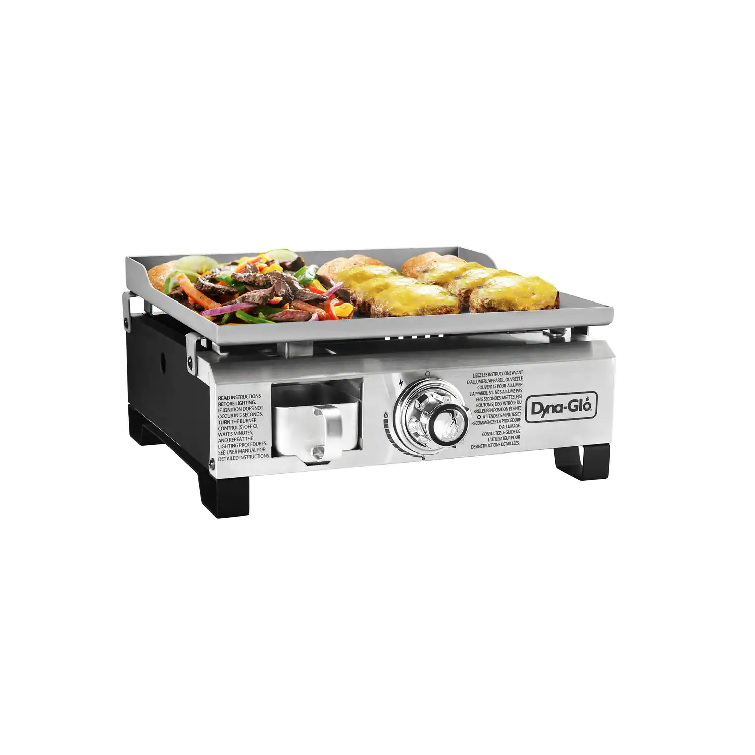 Dyna-Glo 17in Gril portable au gaz propane - DGL260SNP