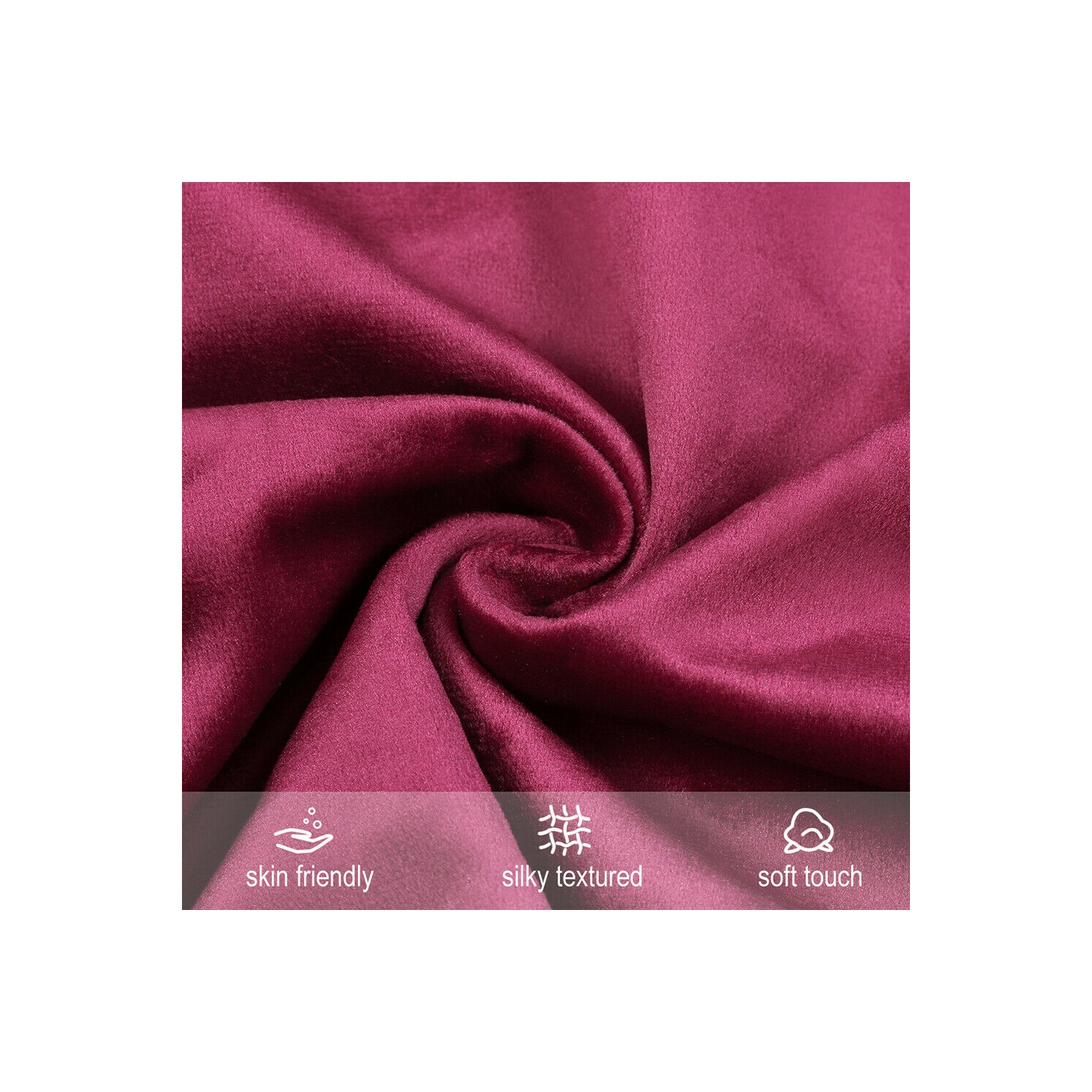 Luxury Home Decoration Crushed Velvet Cushion Cover for Sofa Couch Bed Chair Car