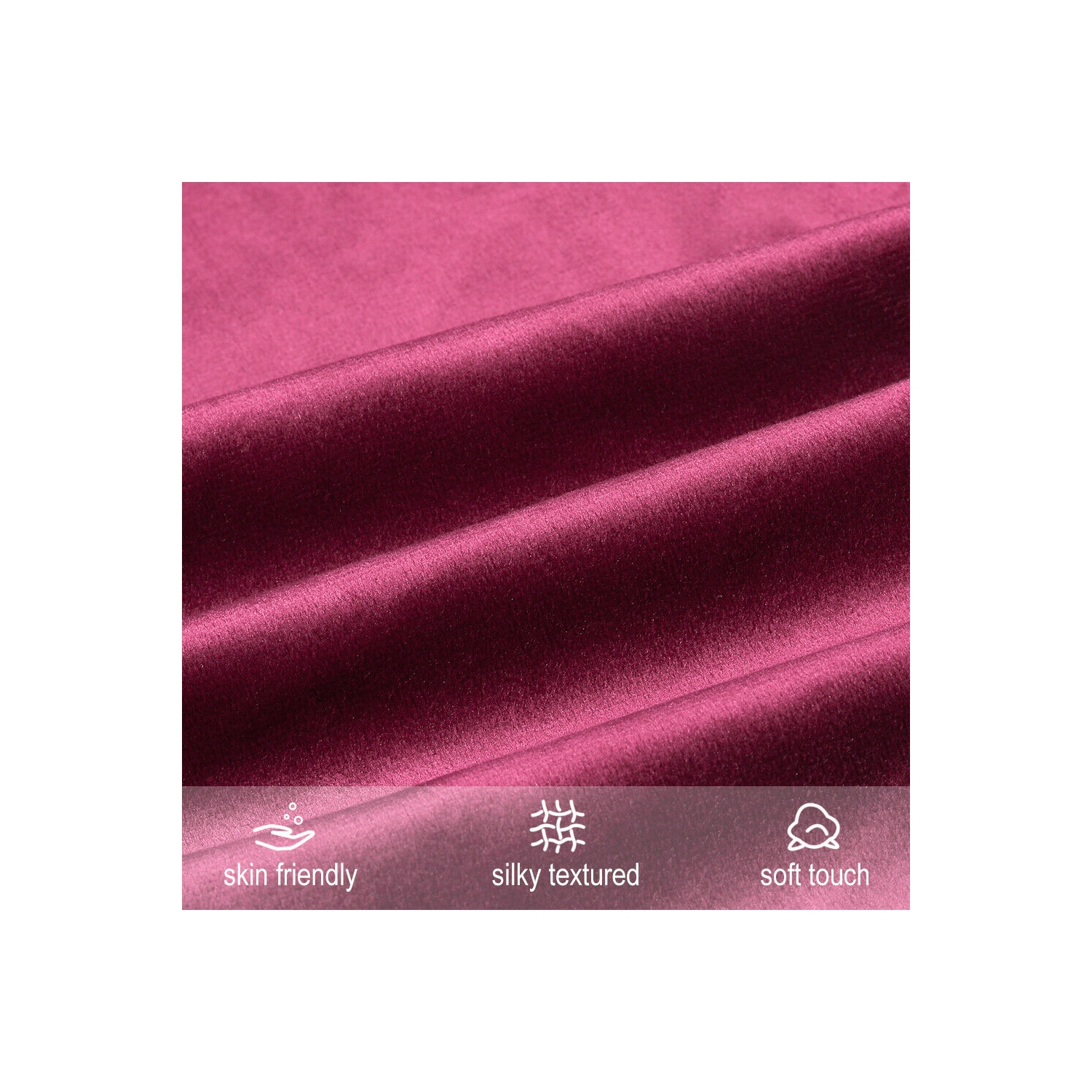 Luxury Home Decoration Crushed Velvet Cushion Cover for Sofa Couch Bed Chair Car