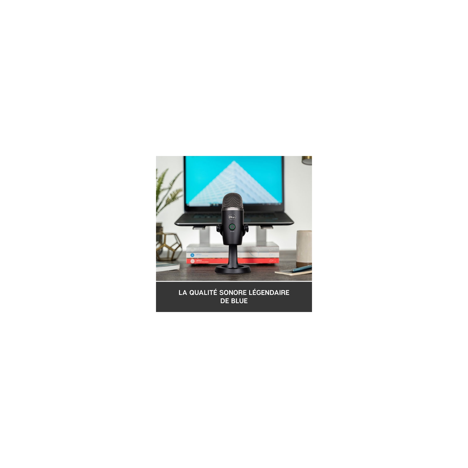 Remis à neuf - Microphone Yeti Nano USB de Blue microphones - Noir