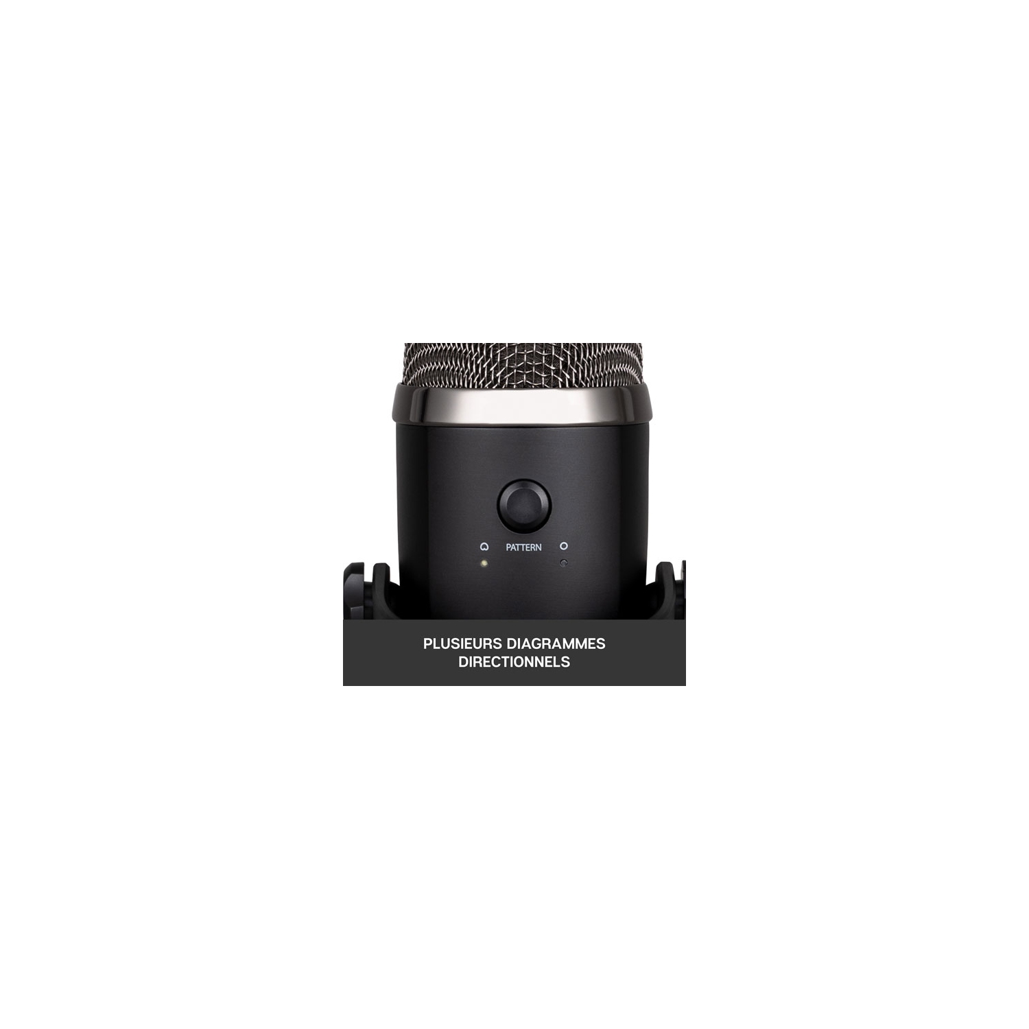 Remis à neuf - Microphone Yeti Nano USB de Blue microphones - Noir