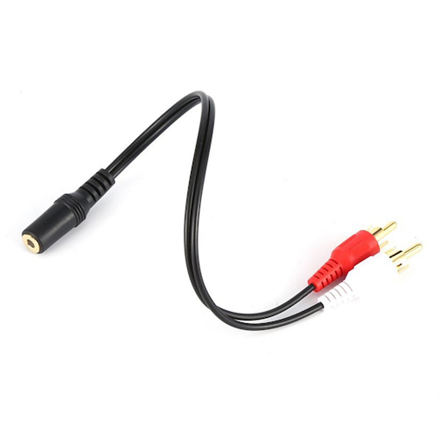 3.5mm to RCA Stereo Audio Cable Adapter - 3.5mm Female to Stereo RCA Male Bi-Directional AUX Auxiliary Male Headphone Jack Plug Y Splitter to