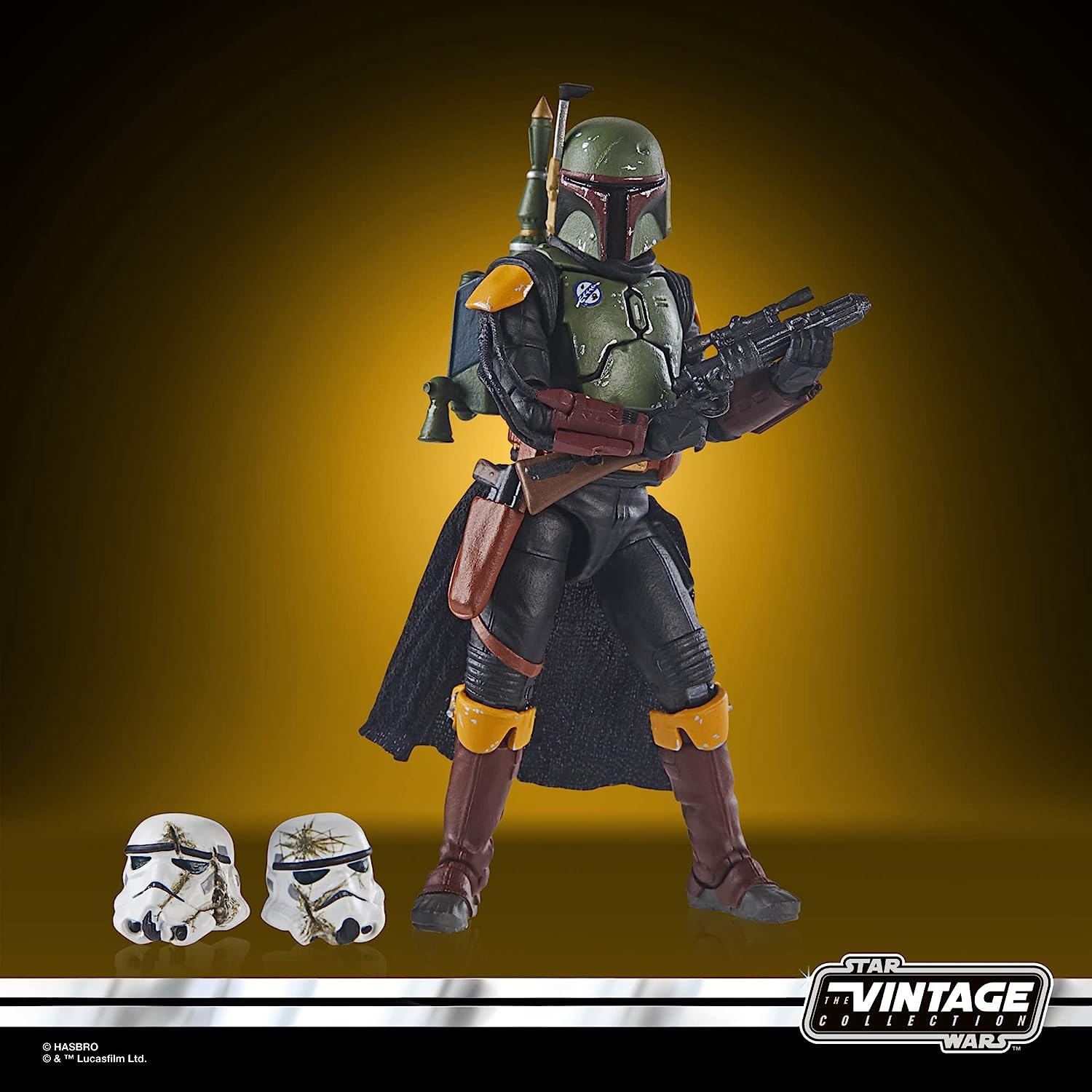 Figurine articulée de luxe de 3.75 po de la collection Star Wars The Vintage - Boba Fett Tatooine