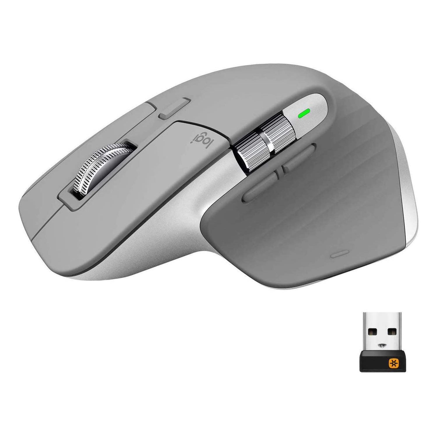 Logitech MX Master 3 Wireless Mouse (Mid Grey) - Brand New