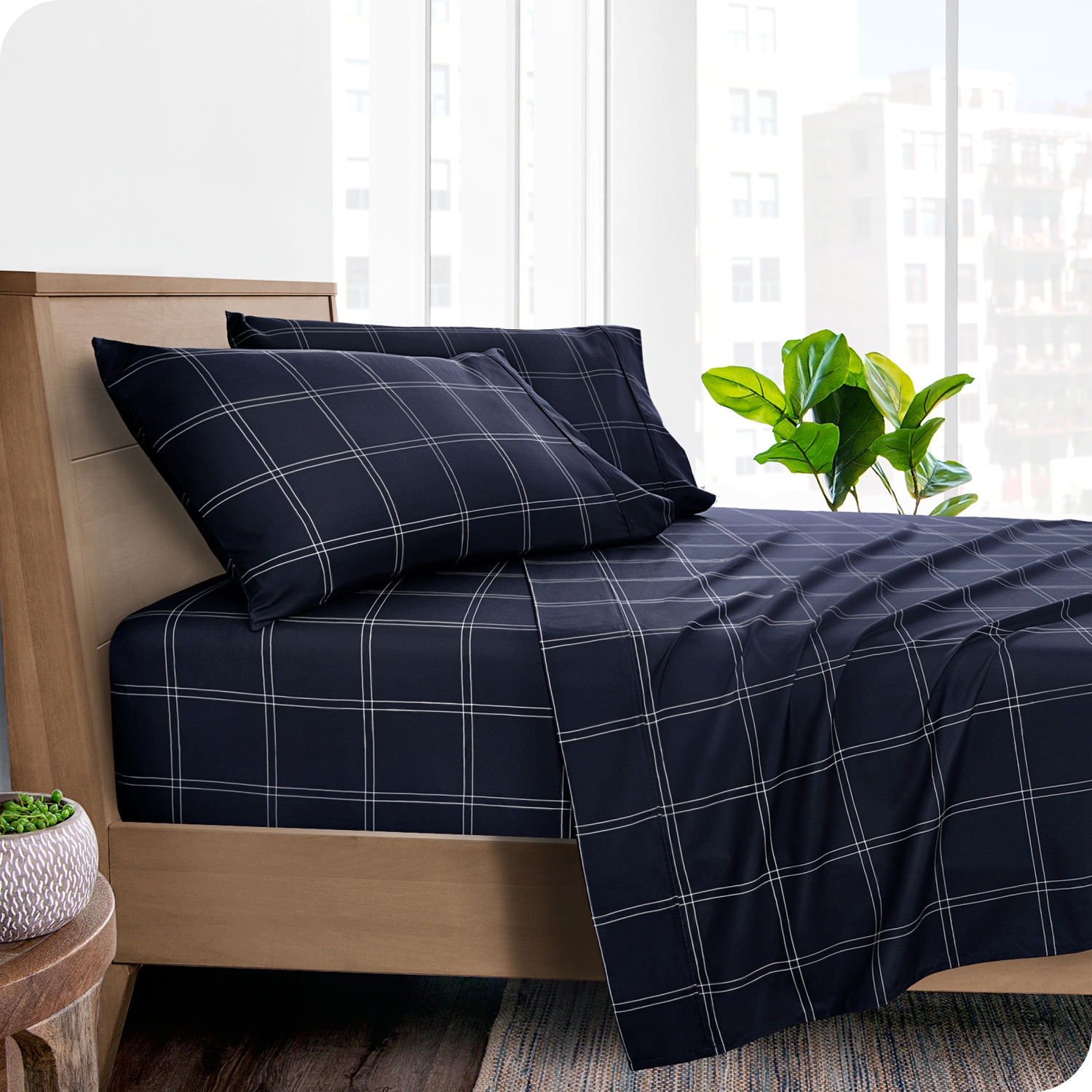 Bare Home Sheet Set - Premium 1800 Ultra-Soft Microfiber - Double Brushed - Hypoallergenic - Wrinkle Resistant