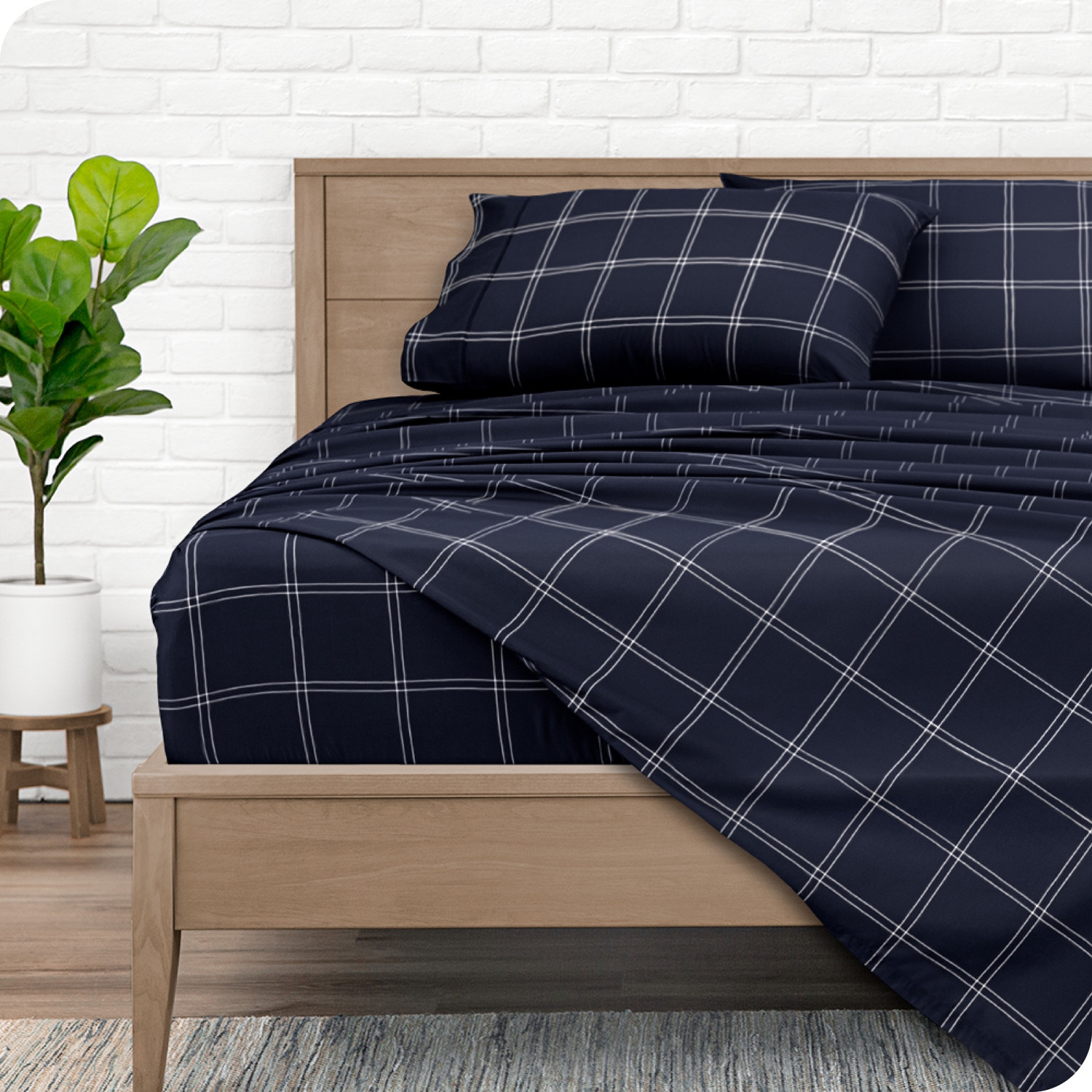 Bare Home Sheet Set - Premium 1800 Ultra-Soft Microfiber - Double Brushed - Hypoallergenic - Wrinkle Resistant