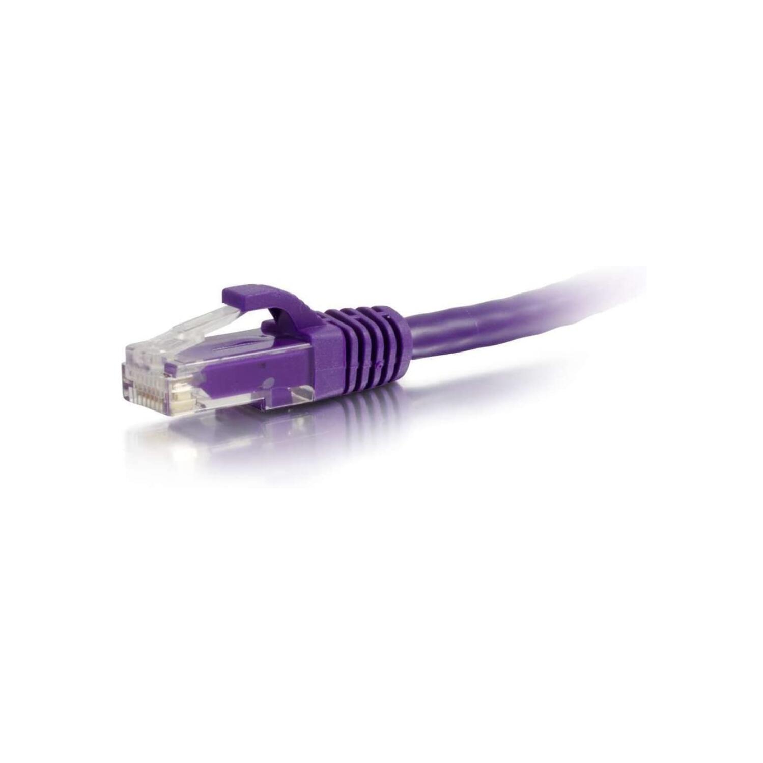 2ft Cat6 Purple Snagless Patch Cable
