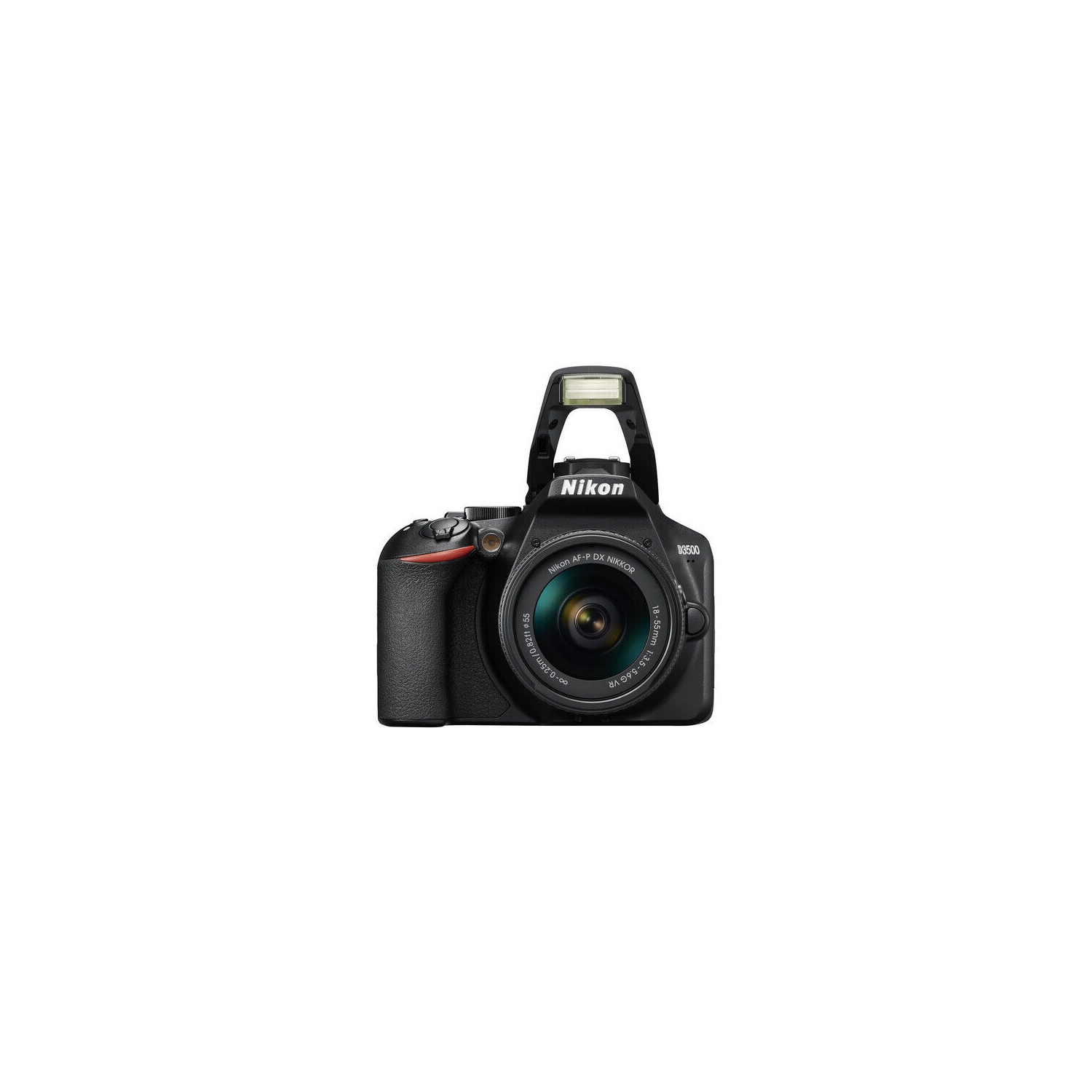 Appareil photo reflex numérique D3500 24,2 Mpx de Nikon avec objectif VR 18-55 mm 1590 - lot de 12 accessoires