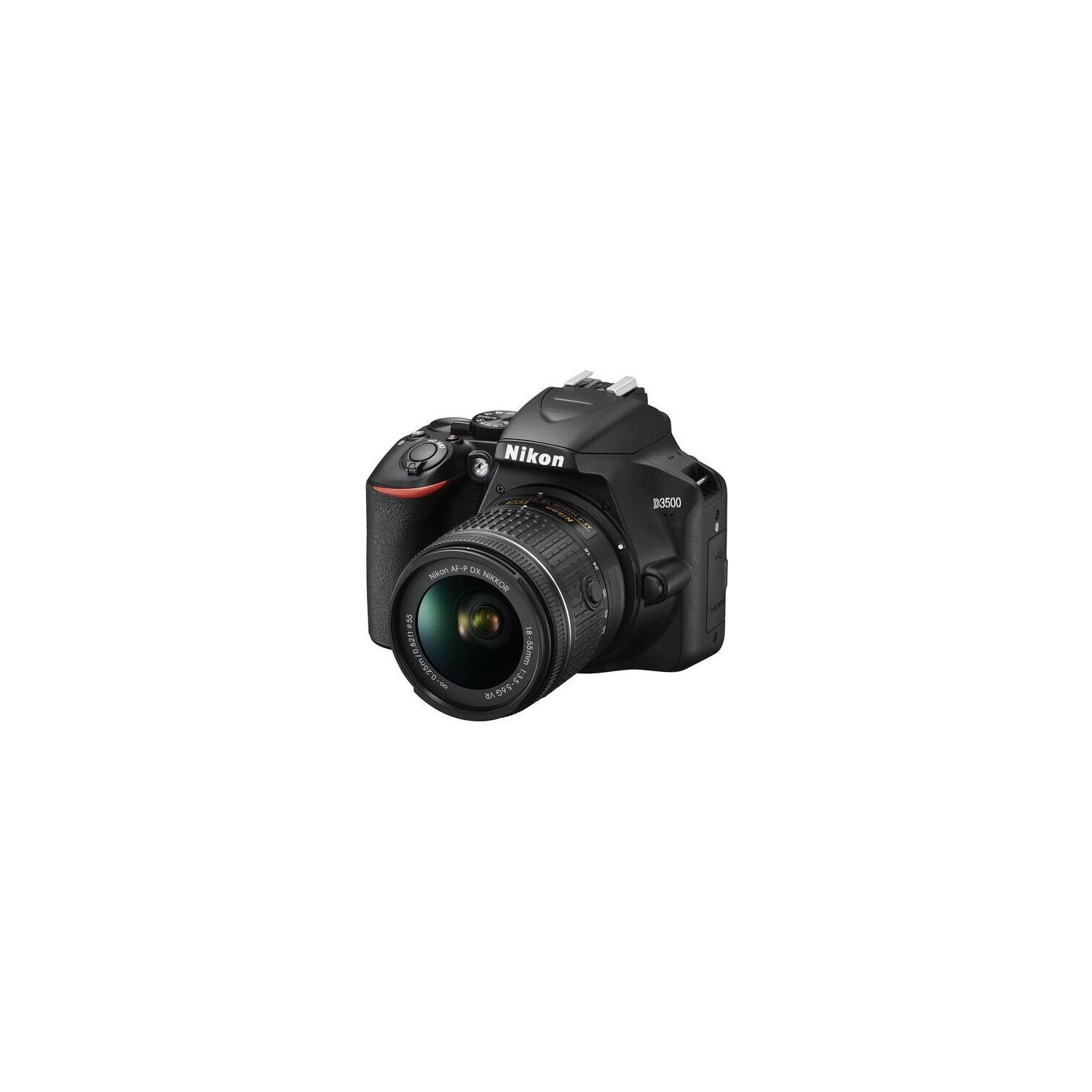 Appareil photo reflex numérique D3500 24,2 Mpx de Nikon avec objectif VR 18-55 mm 1590 - lot de 12 accessoires