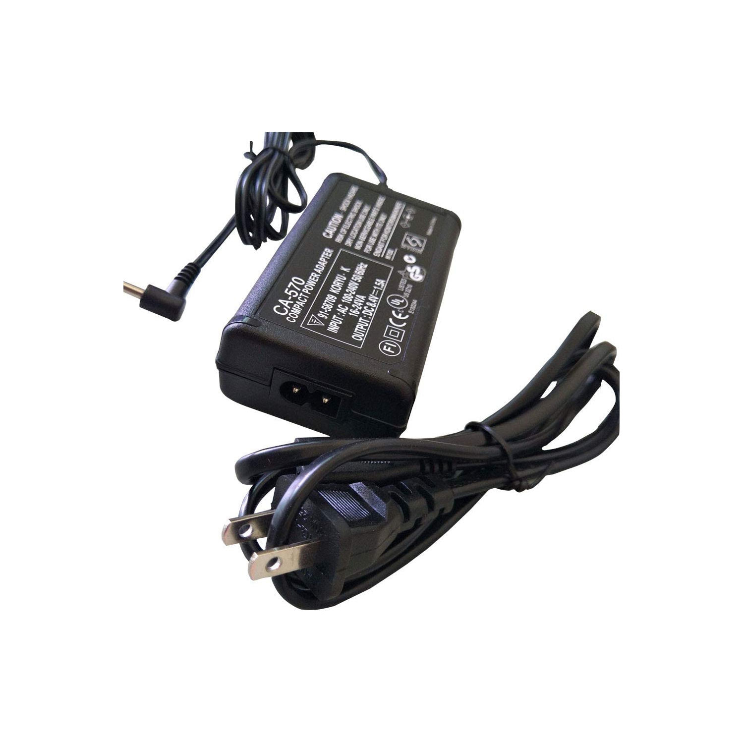 CHARGEUR CA-570 compatible avec Canon XA25, XA10, XA-20, Canon XA30, HG20, XH-A1, XA-30, VIXIA HF100, XA11, HF G20, VIXIA HF G20, FS3000, FS200,