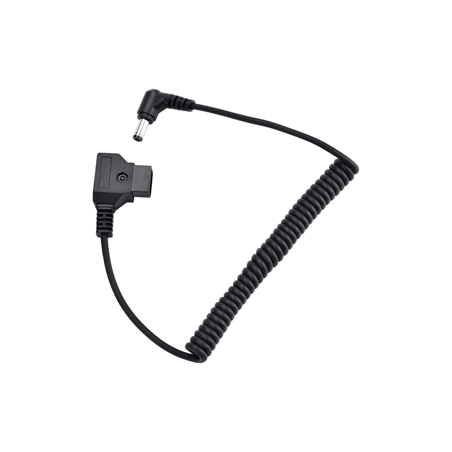 Câble adaptateur D-Tap de type B mâle à angle droit c.c. de 5,5 x 2,5 mm Câble adaptateur pour batterie à monture V d’Anton