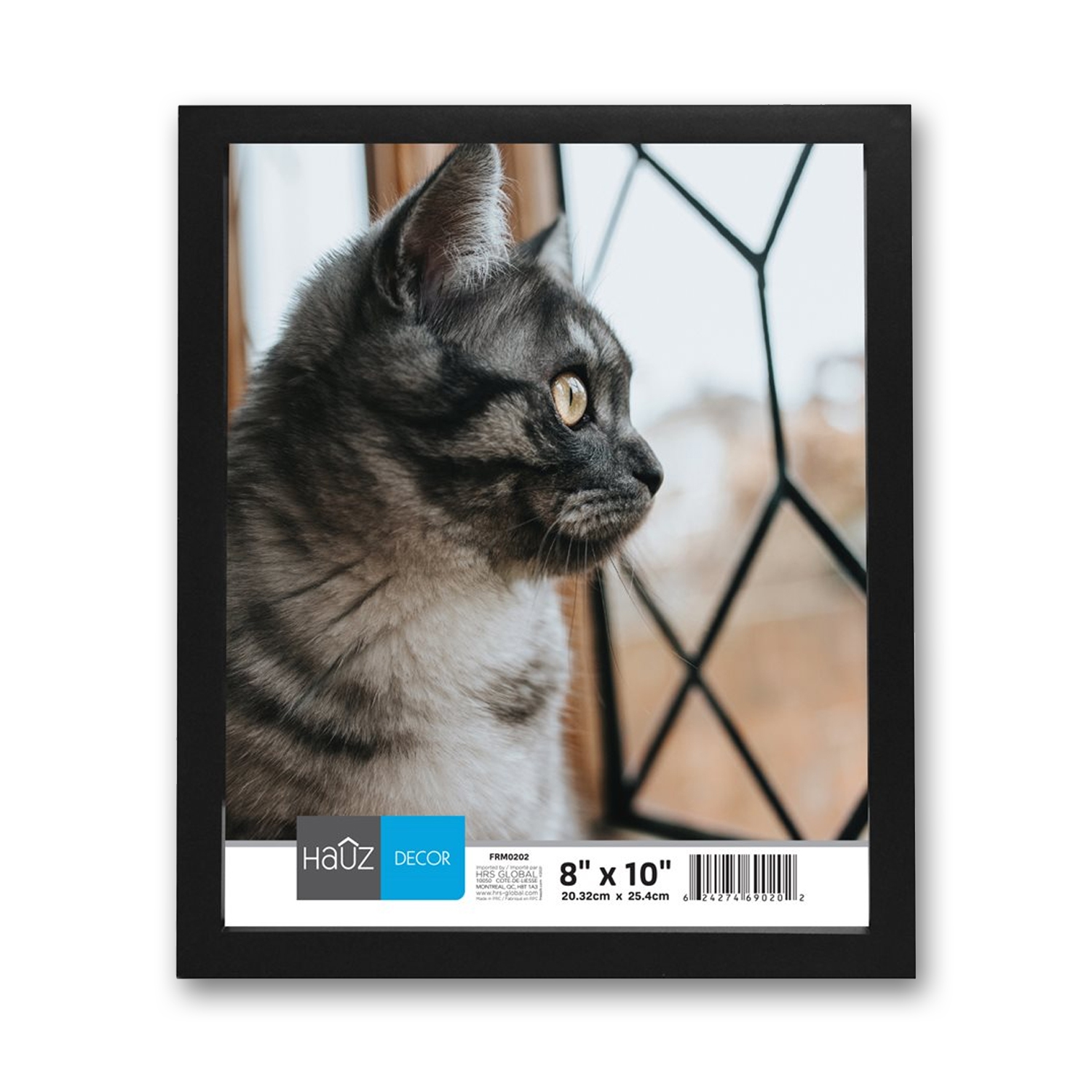 Hauz FRM0202 - 8x10 Picture Frame Black