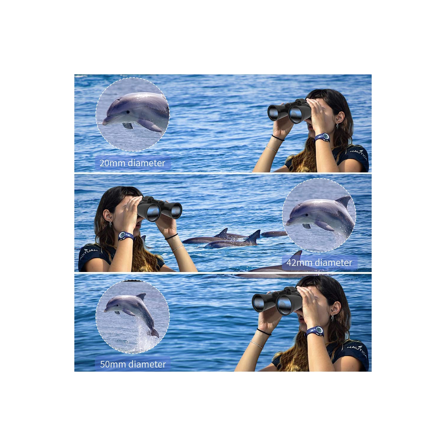 Binoculars for Adults 20X50 ,Compact Powerful HD Binoculars Telescope for Bird Watching, Stargazing, Traveling,Hiking,Camping and Hunting,With