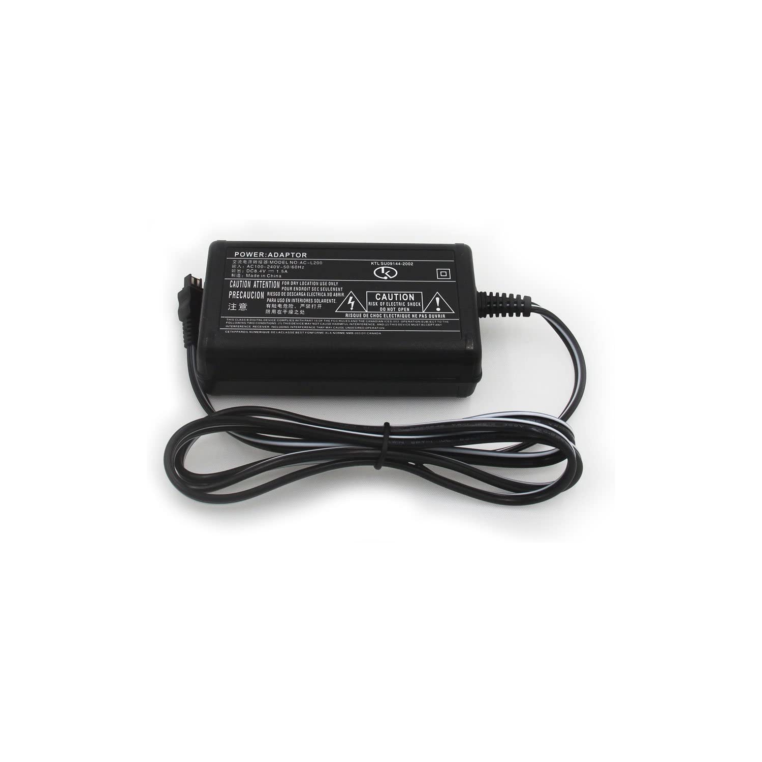 Adaptateur d’alimentation c.a. de Dolaer compatible avec Sony HDR-PJ200, HDR-PJ230, HDR-PJ320, HDR-PJ340, HDR-PJ380 HDR-PJ540, HDR-PJ600V,