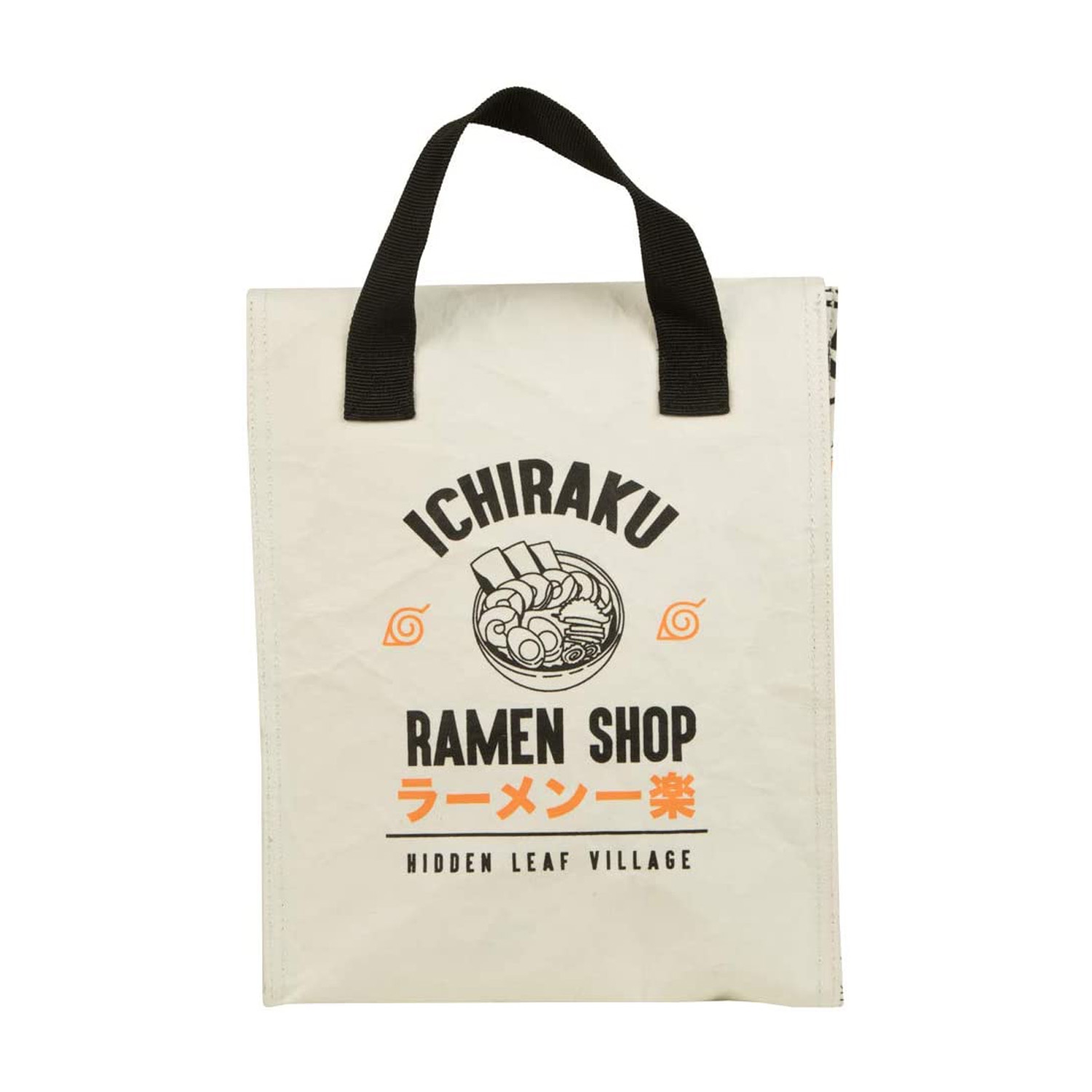 Naruto Hidden Leaf Village Ramen Shop Reusable Insulated Lunch Bag