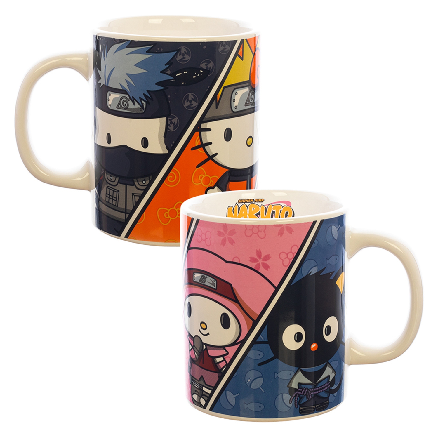 Naruto X Sanrio Hello Kitty 16 Oz. Ceramic Mug