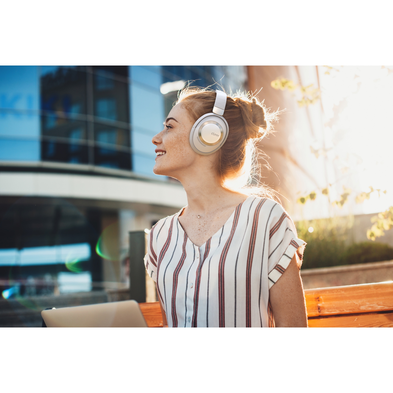 Noise Cancelling Bluetooth Headphones 35Hr Battery - Wireless, Microphone, Outer Touch Controls, Spatial Audio, Multipoint Connectivity, Ambient Mode