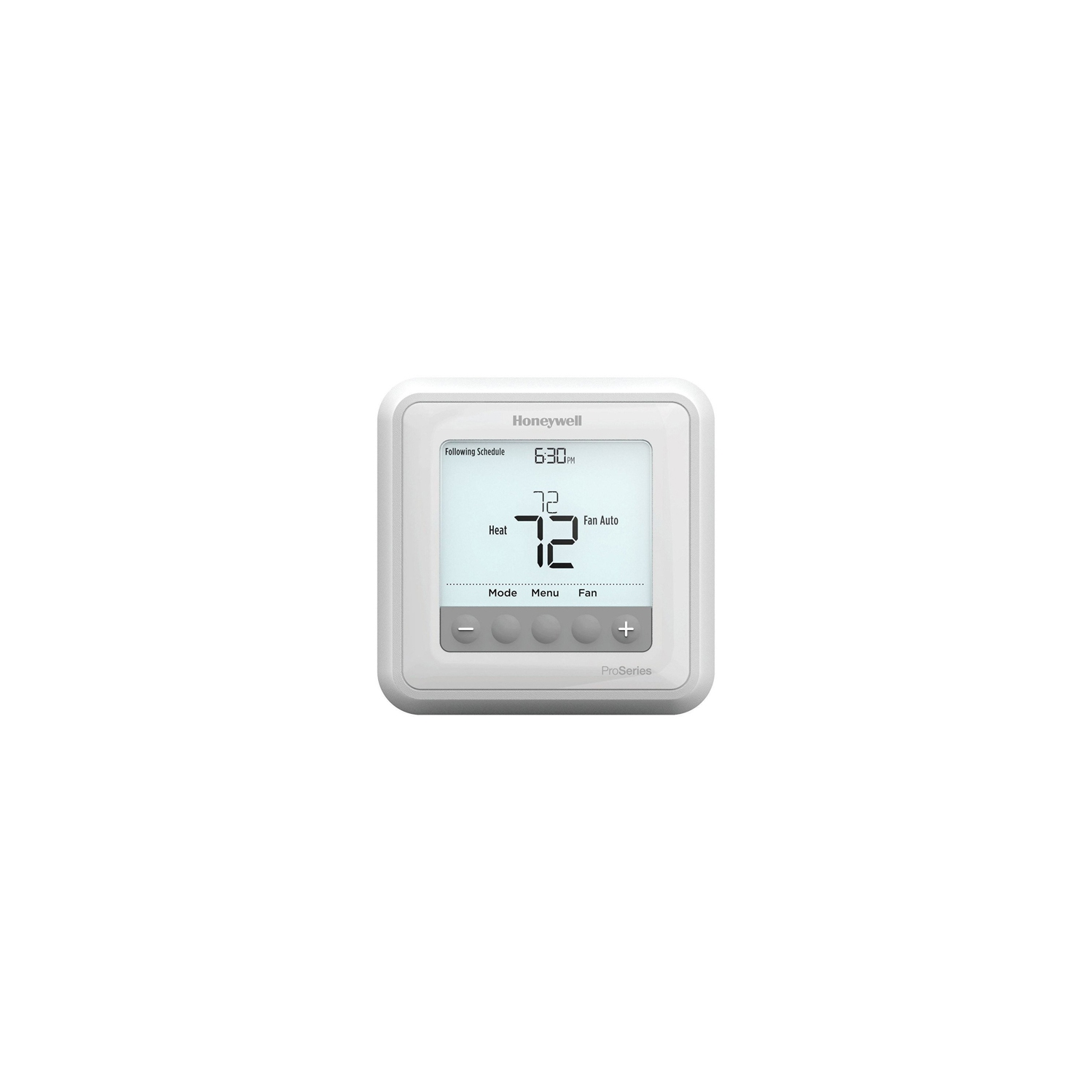 Ensemble thermostat programmable Pro T6 avec écran ACL TH6210U2001/U de Honeywell