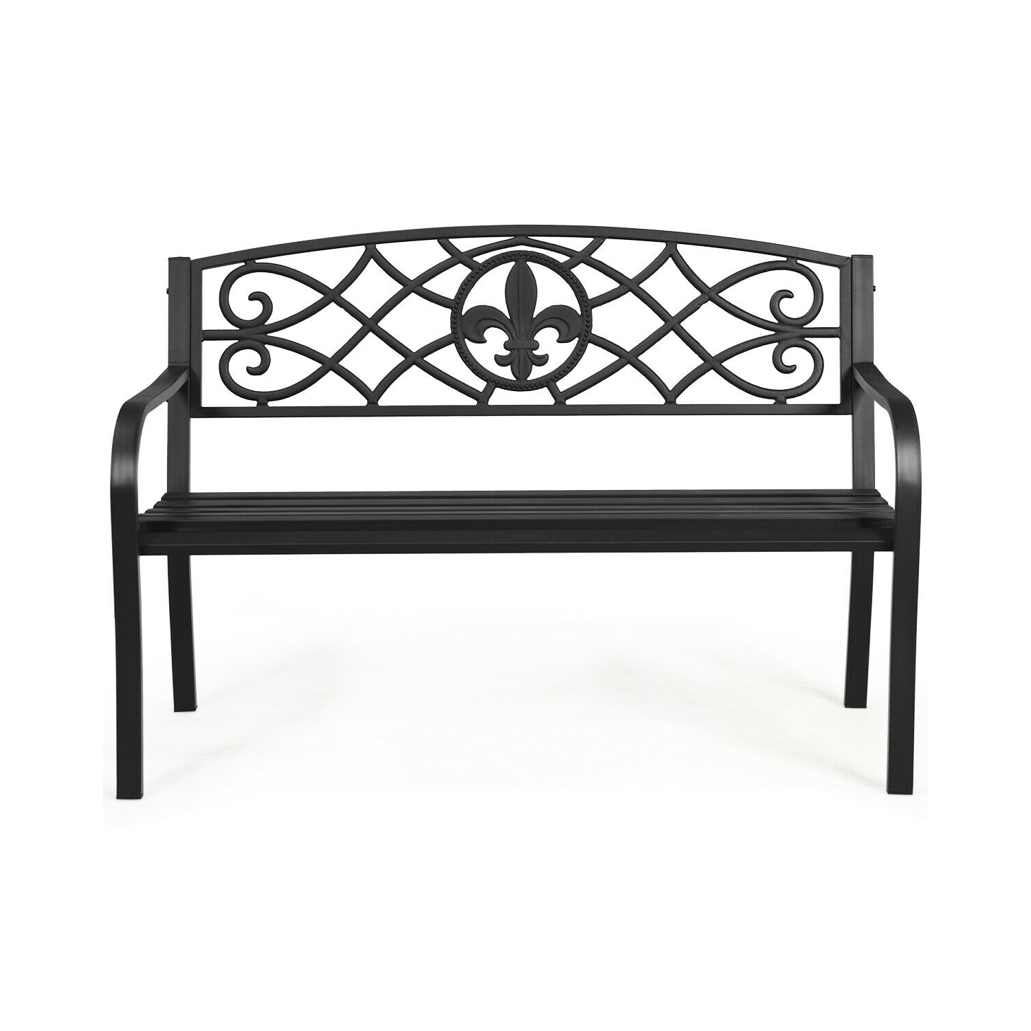 Patio Park Yard – Banc d’extérieur en acier