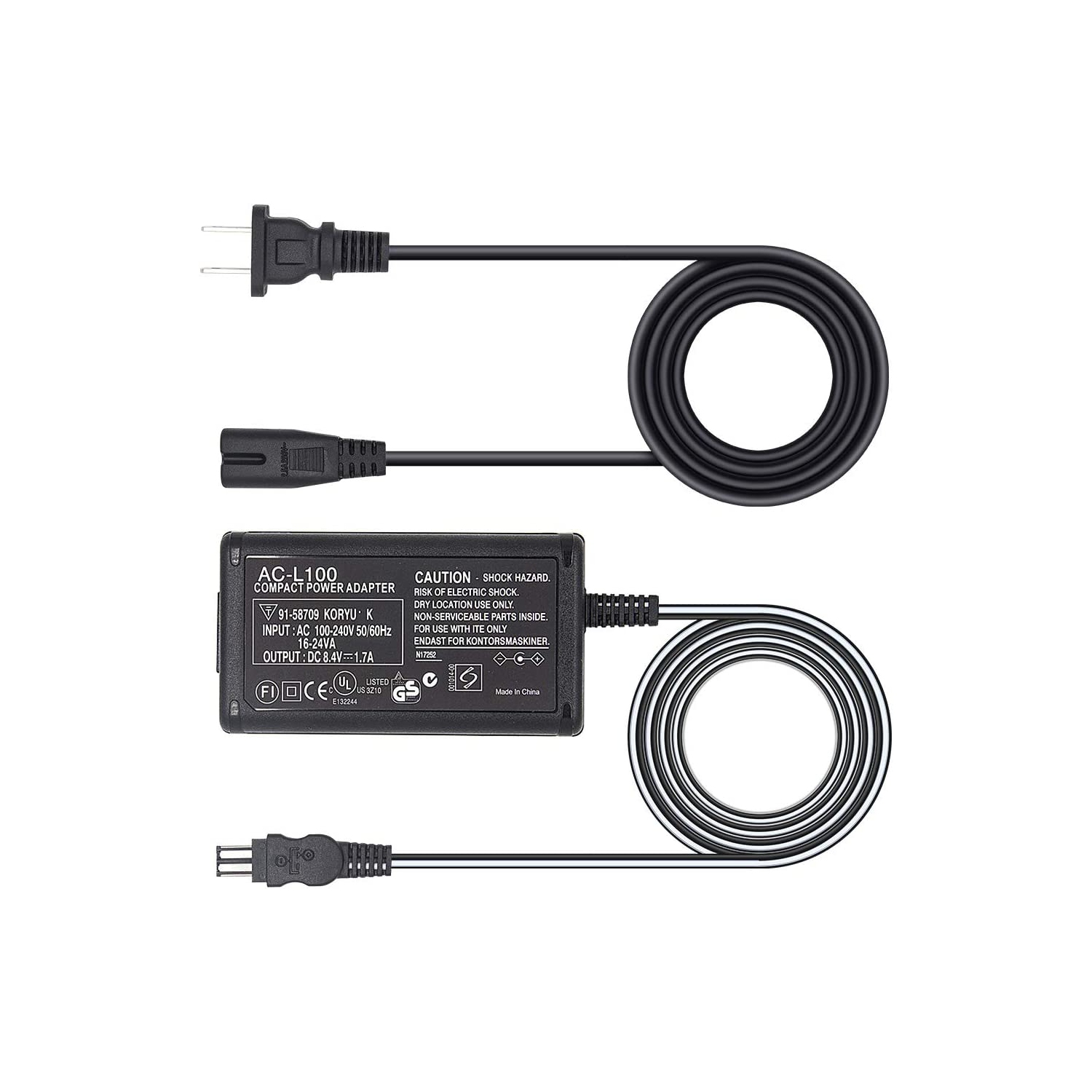 Dolaer AC Adapter Charger Compatible Sony Handycam DCR-TRV230 TRV33 TRV210 TRV250 TRV260 TRV280 TRV330 TRV340 TRV460 TRV480 TRV510 TRV520 TRV530