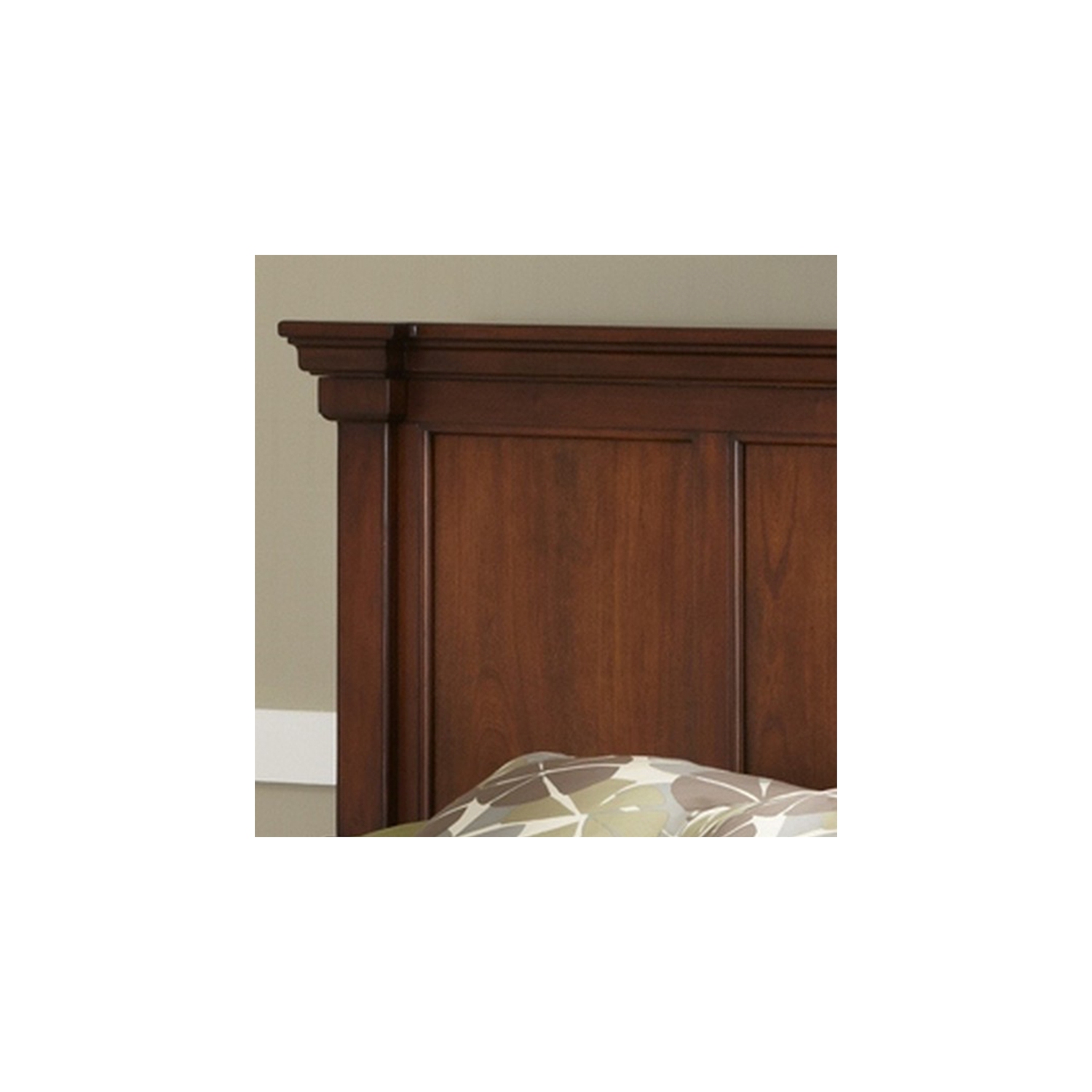 Homestyles Aspen Wood Queen Headboard in Brown