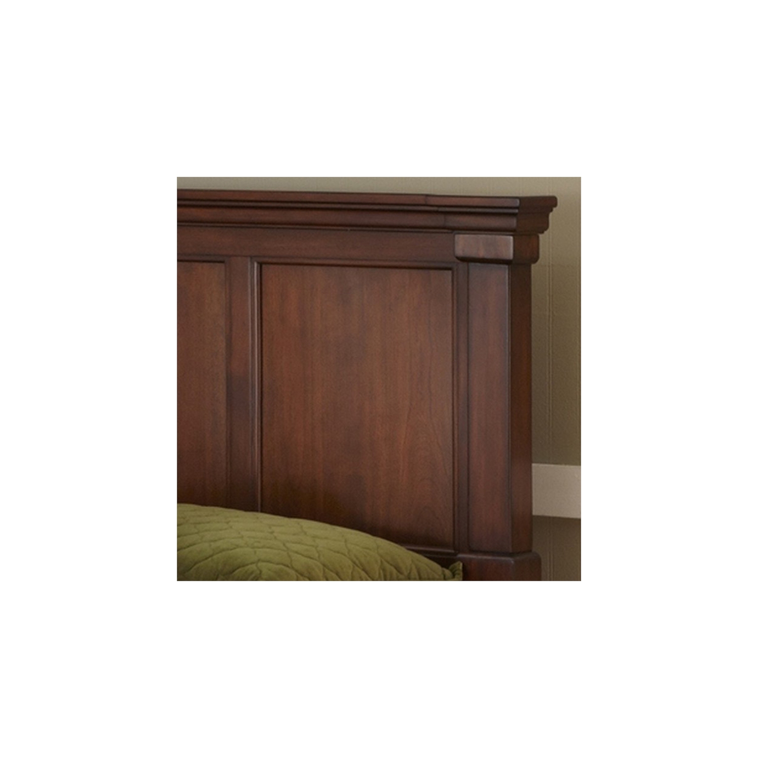 Homestyles Aspen Wood Queen Headboard in Brown