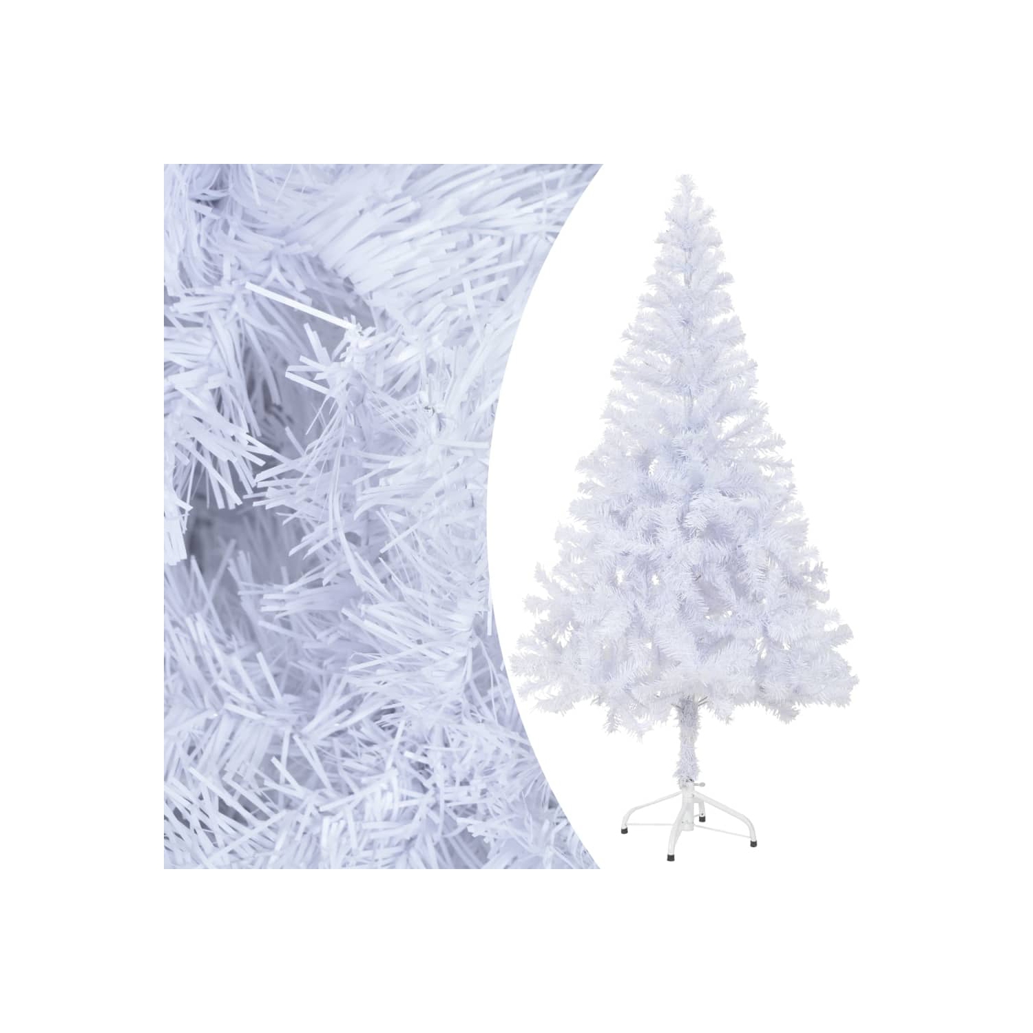 vidaXL Artificial Christmas Tree with Stand 47.2" 230 Branches