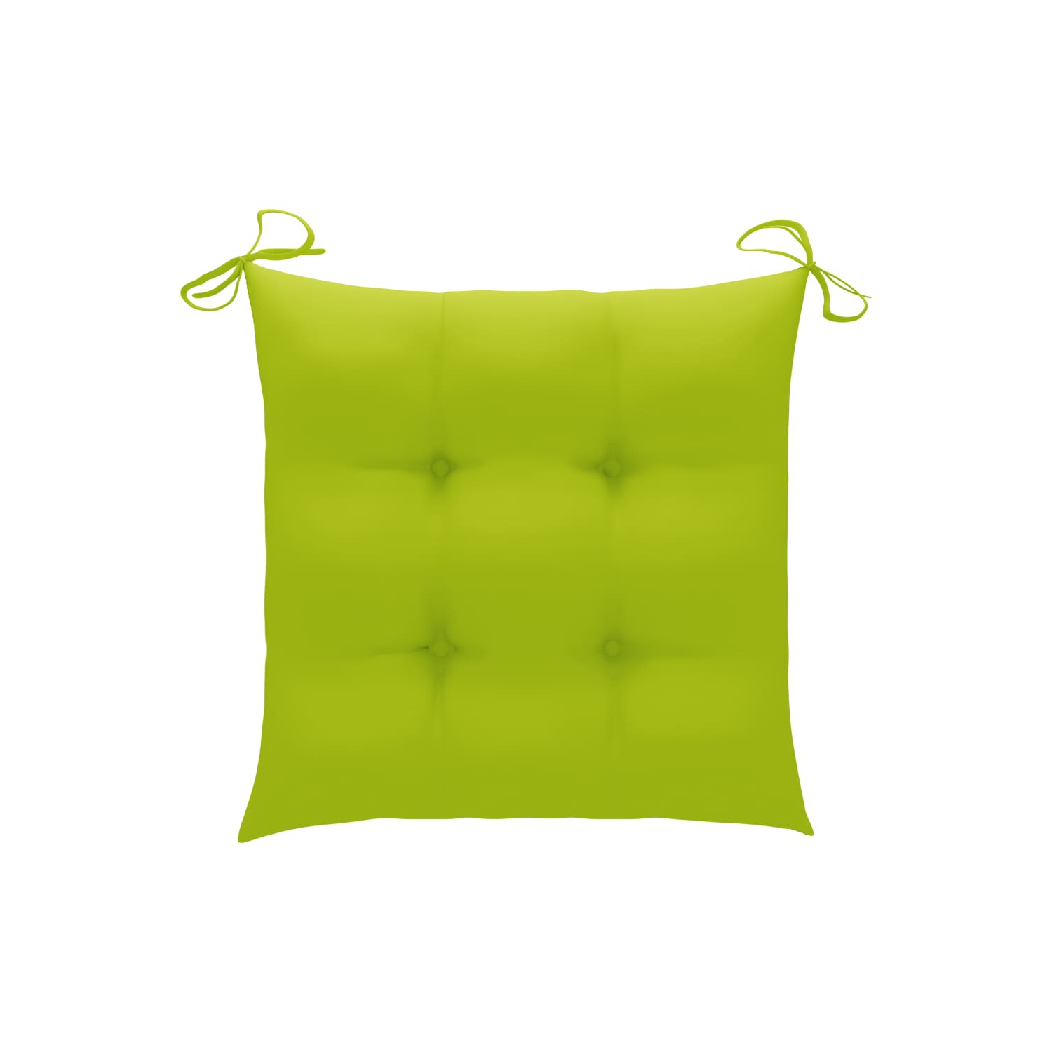 Chaises de salle à manger de patio VidaXL, 3 pièces, coussins en bois d’acacia massif