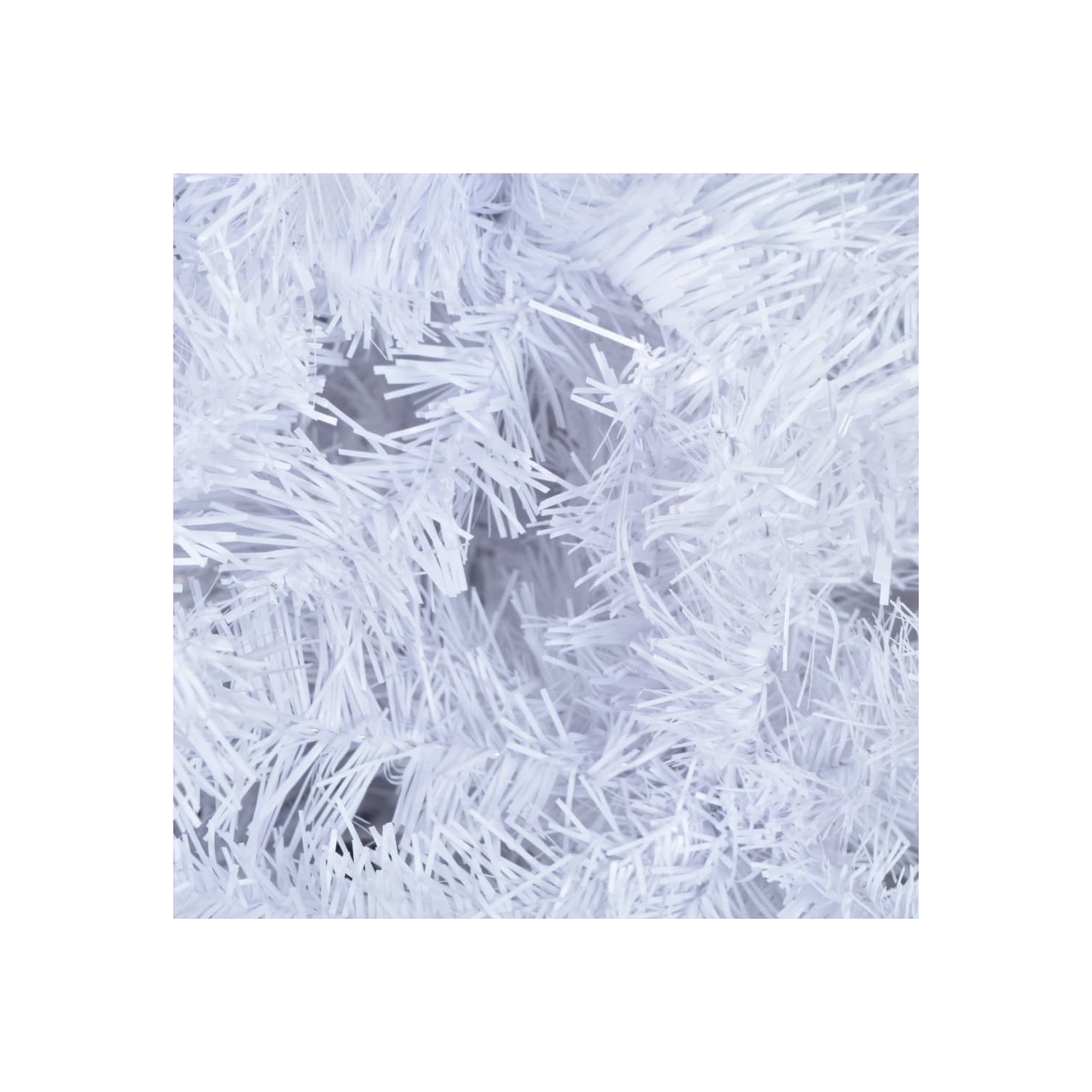 vidaXL Artificial Christmas Tree with Steel Stand 82.7" 910 Branches