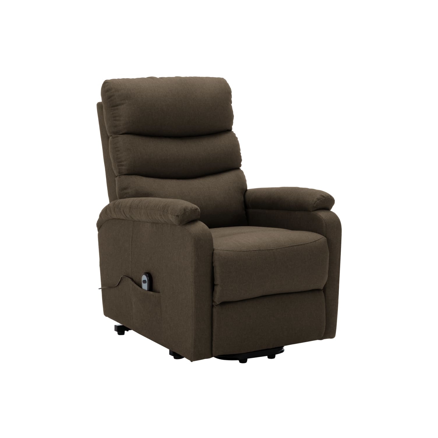 vidaXL Stand-up Recliner Brown Fabric