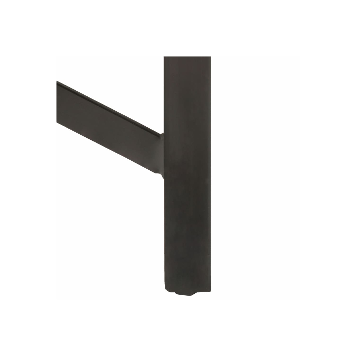 vidaXL Bar Table 23.6"x23.6"x42.1" Rough Mango Wood