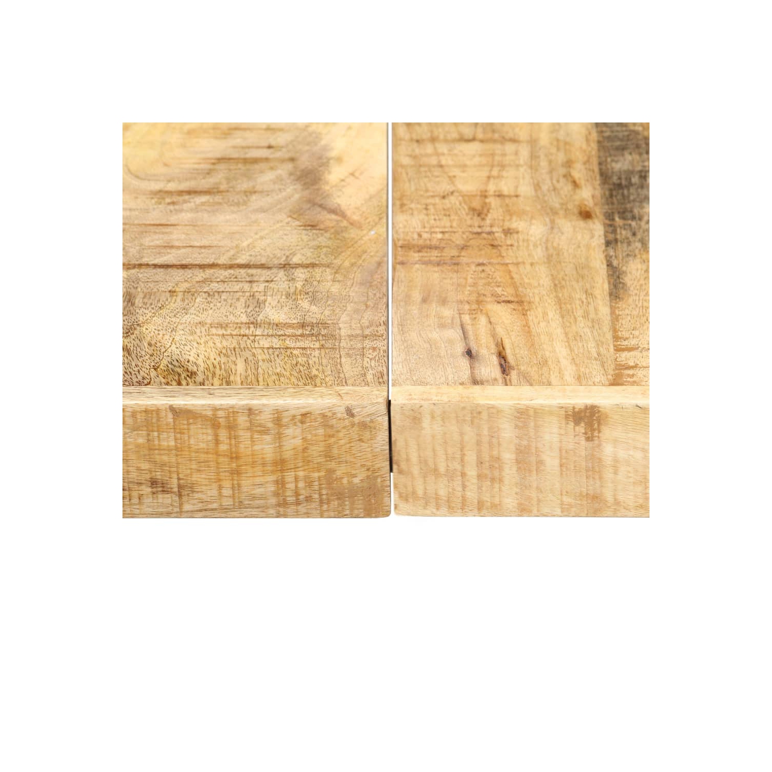 Table à manger en bois de manguier massif de 63 x 31,5 x 29,5 po