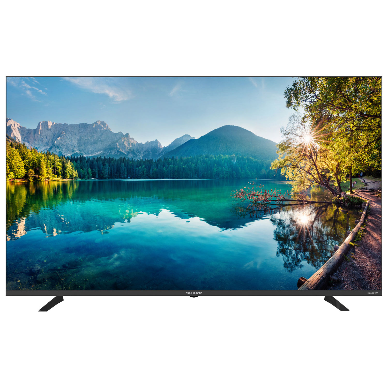 Sharp 58" 4K UHD HDR LED Roku OS Smart TV (4T-C58EL8UR) - 2024 - Only at Best Buy