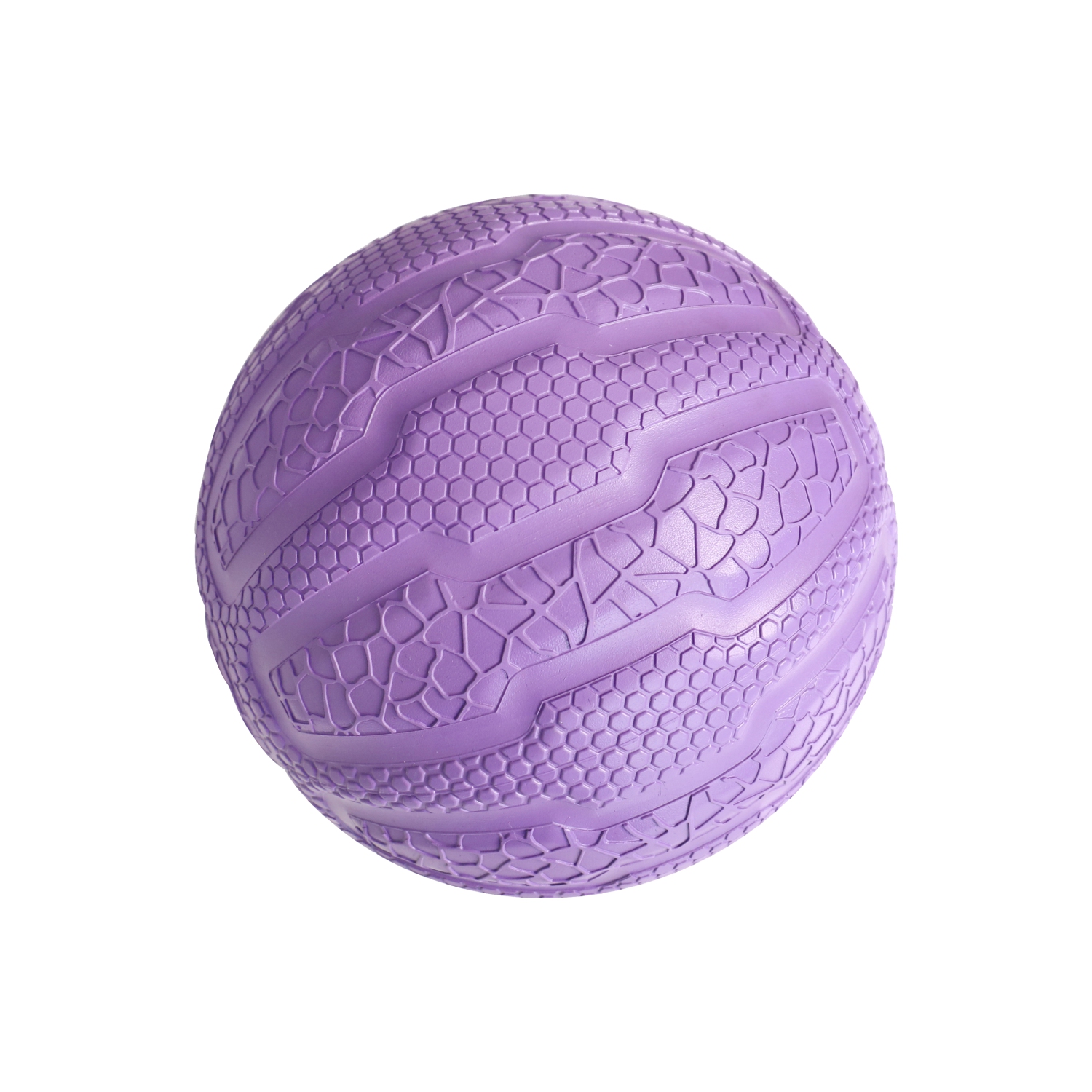 PRISP Weighted Rubber Medicine Ball - Weight Ball for Strength Exercises and Fitness Workouts, 6 lbs