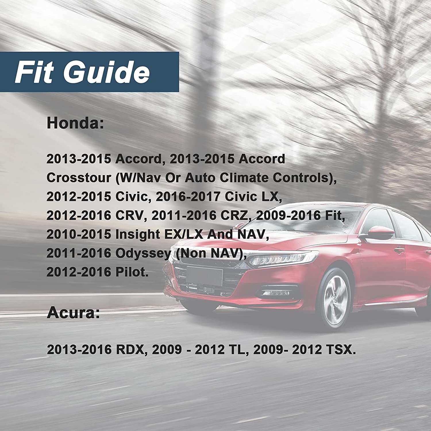 CÂBLE adaptateur antenne voiture RED WOLF support radio stéréo après-vente pour Honda Odyssey/Fit/Insight/CR-V, Acura 2012-2016