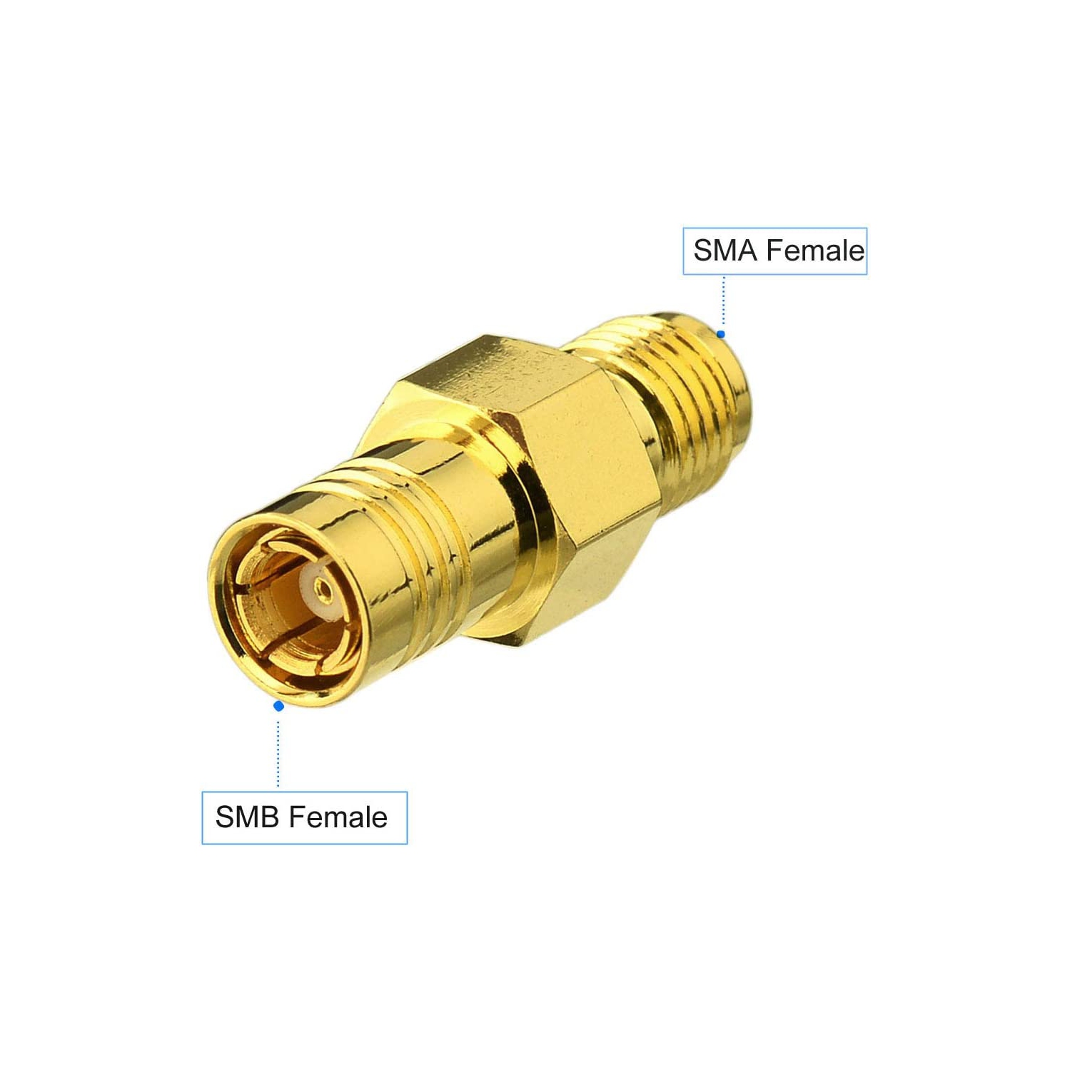 Trousse d’adaptateur d’antenne SMB à SMA 4p pour antenne de radio par satellite Sirius XM DAB + antenne radio
