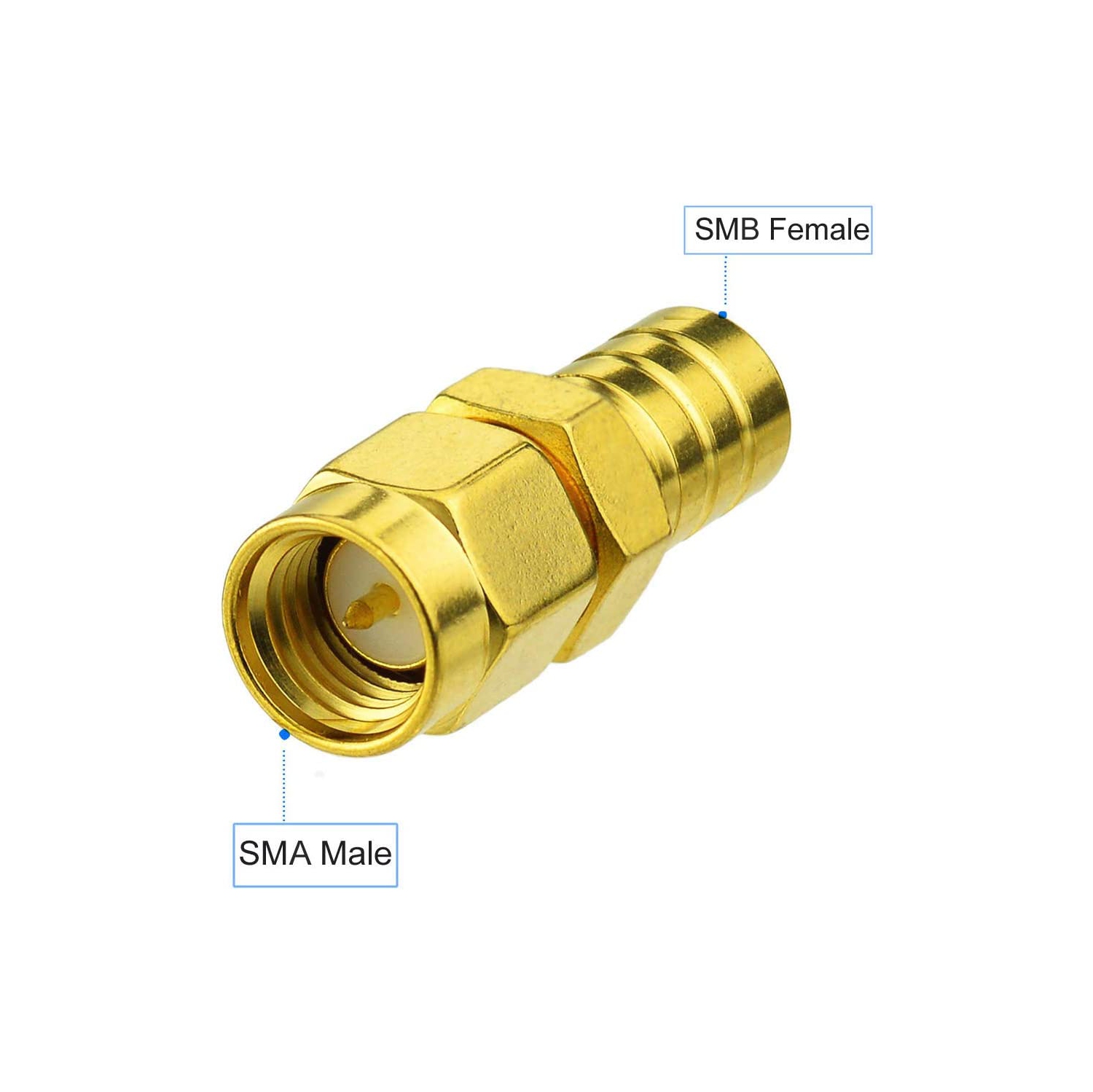 Trousse d’adaptateur d’antenne SMB à SMA 4p pour antenne de radio par satellite Sirius XM DAB + antenne radio