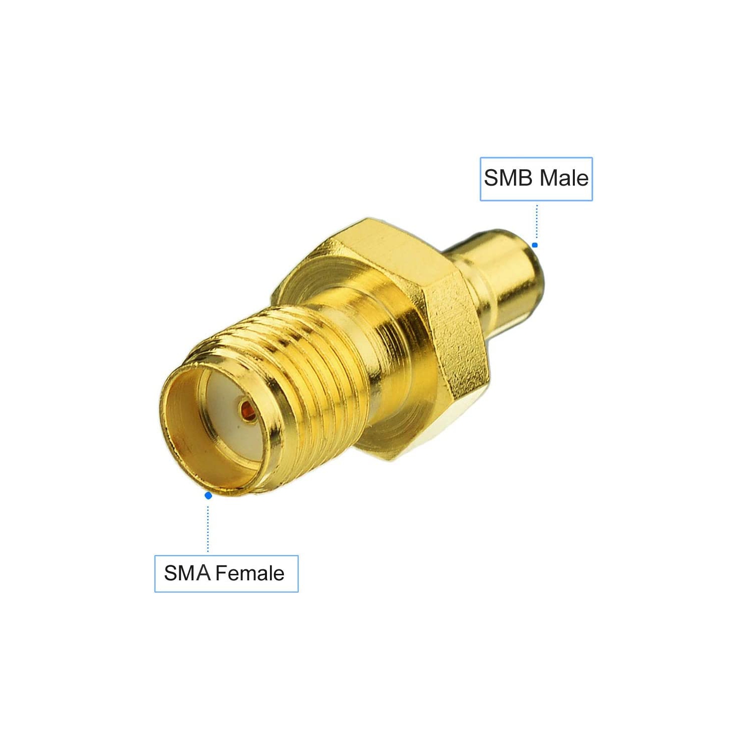Trousse d’adaptateur d’antenne SMB à SMA 4p pour antenne de radio par satellite Sirius XM DAB + antenne radio