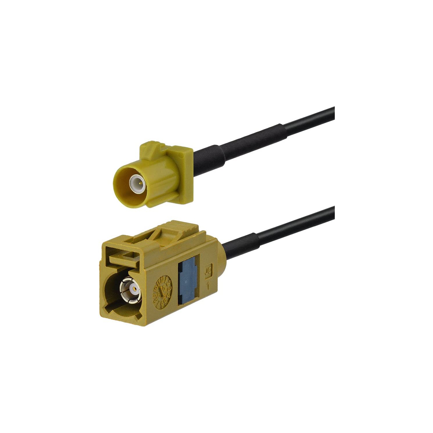 Pour l’antenne de radio par satellite Sirius XM, câble rallonge en tire-bouchon femelle à mâle de 1,2 m/3.9 pi, code de cari FAKRA