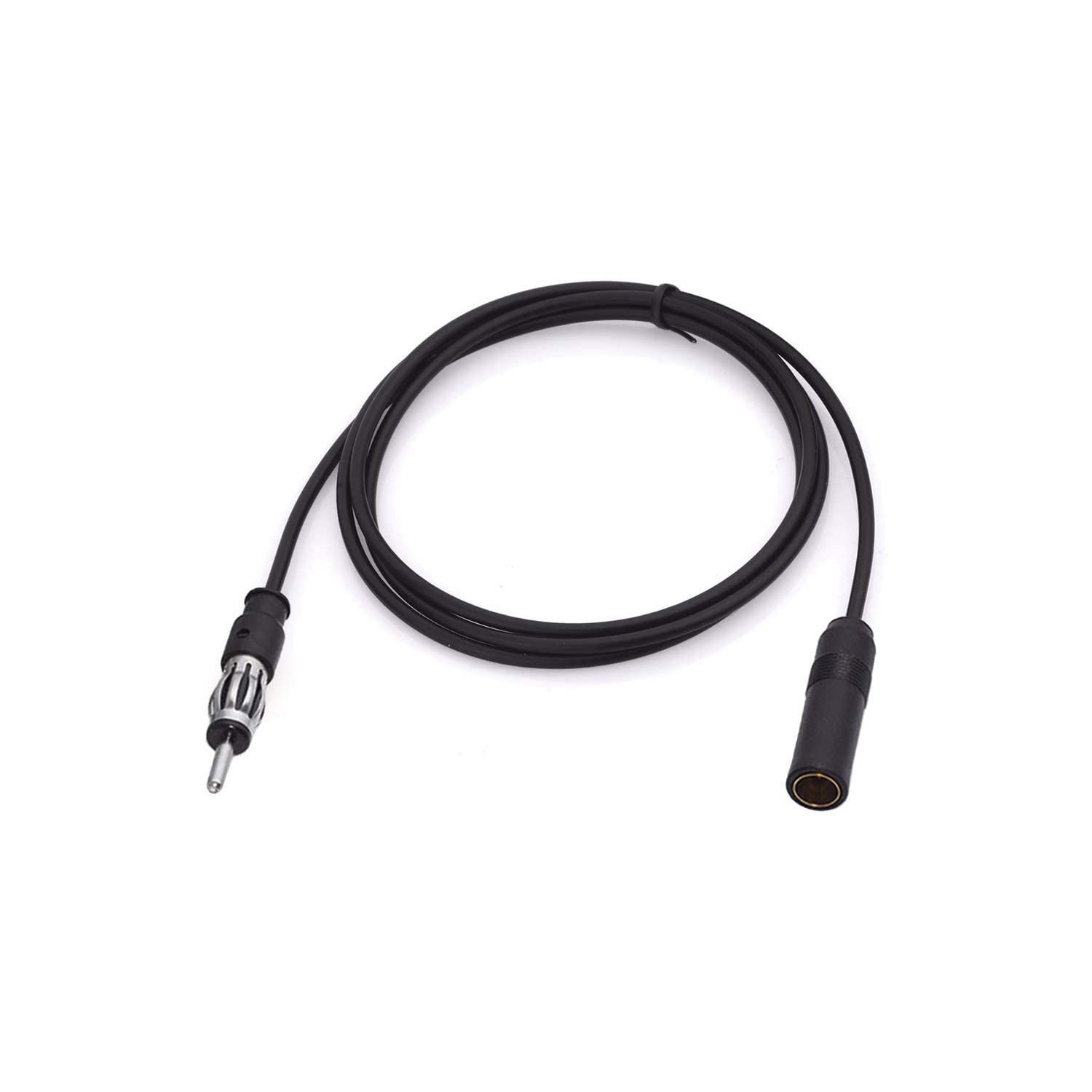 Câble de rallonge pour antenne radio d’auto 3 pi/1 m radio AM d’auto AM; Câble de rallonge; Câble coaxial DIN pour connecteur coaxial pour radio