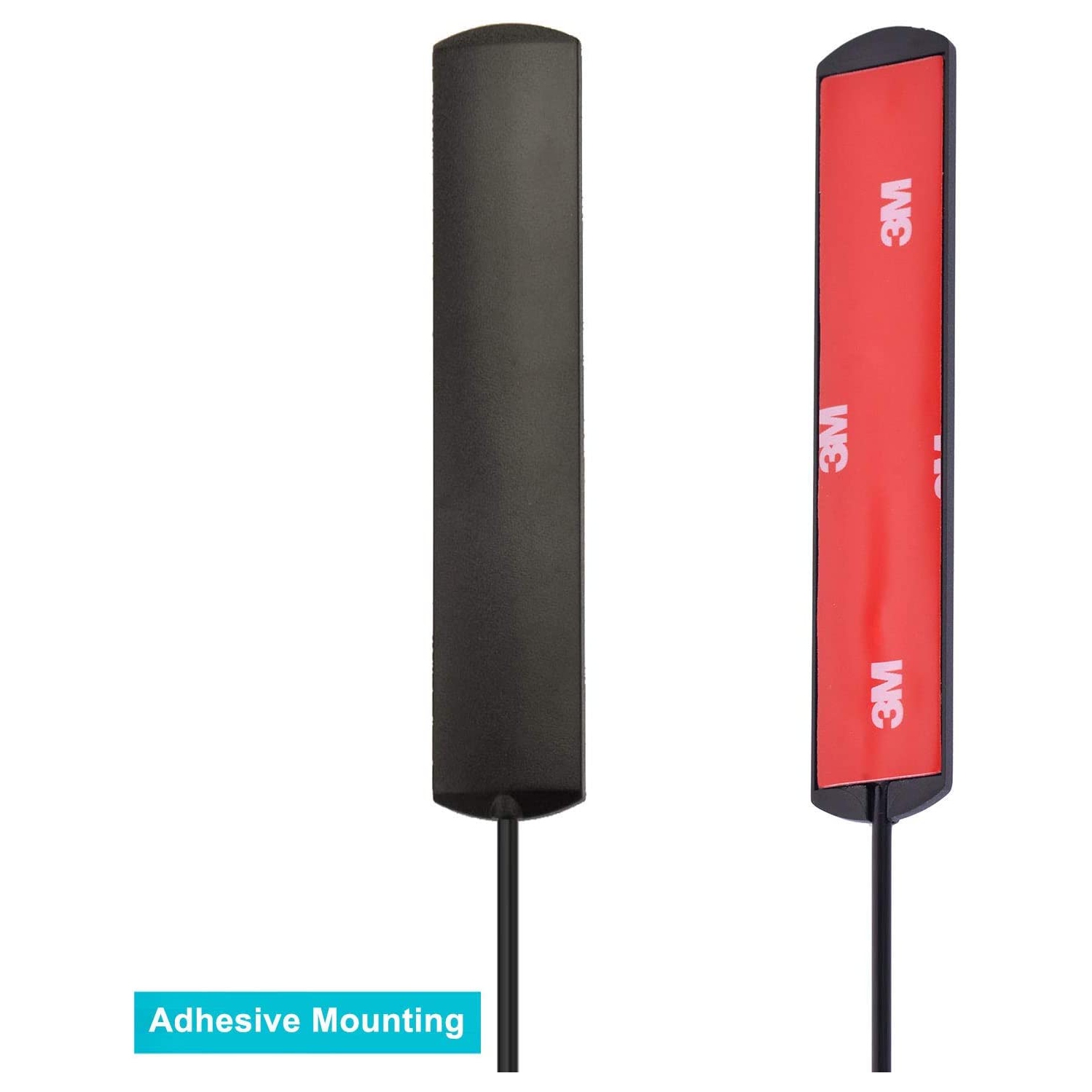 Car Antenna Car Stereo FM AM Radio Antenna Car Adhesive Mount Hidden Patch Antenna for Vehicle Truck SUV Car Stereo in Dash Head Unit CD Media