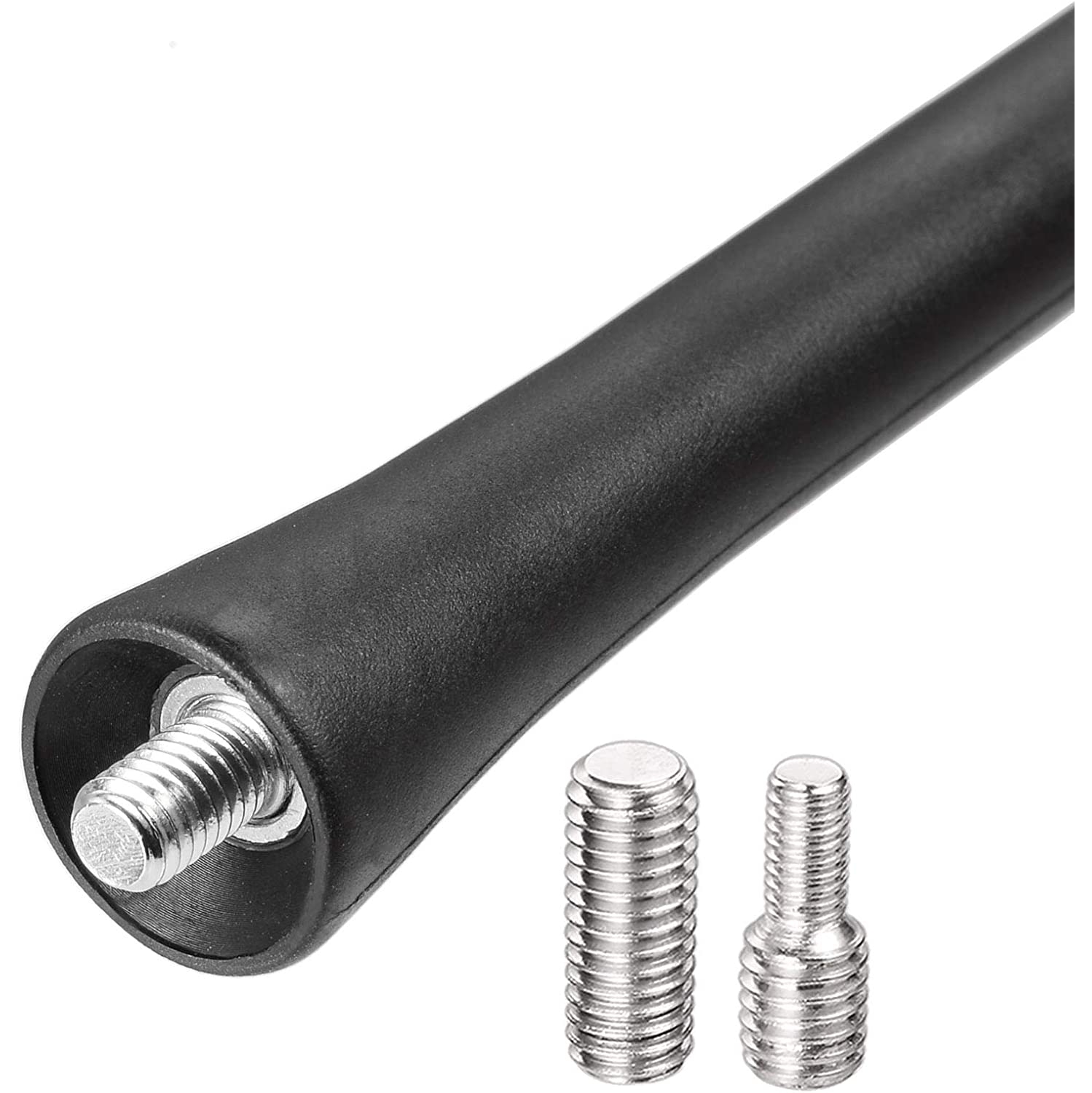 Antenne de voiture universelle en caoutchouc pour pavillon Mast remplacement d’antenne voiture flexible 9 po compatible avec Toyota Honda Chevrolet