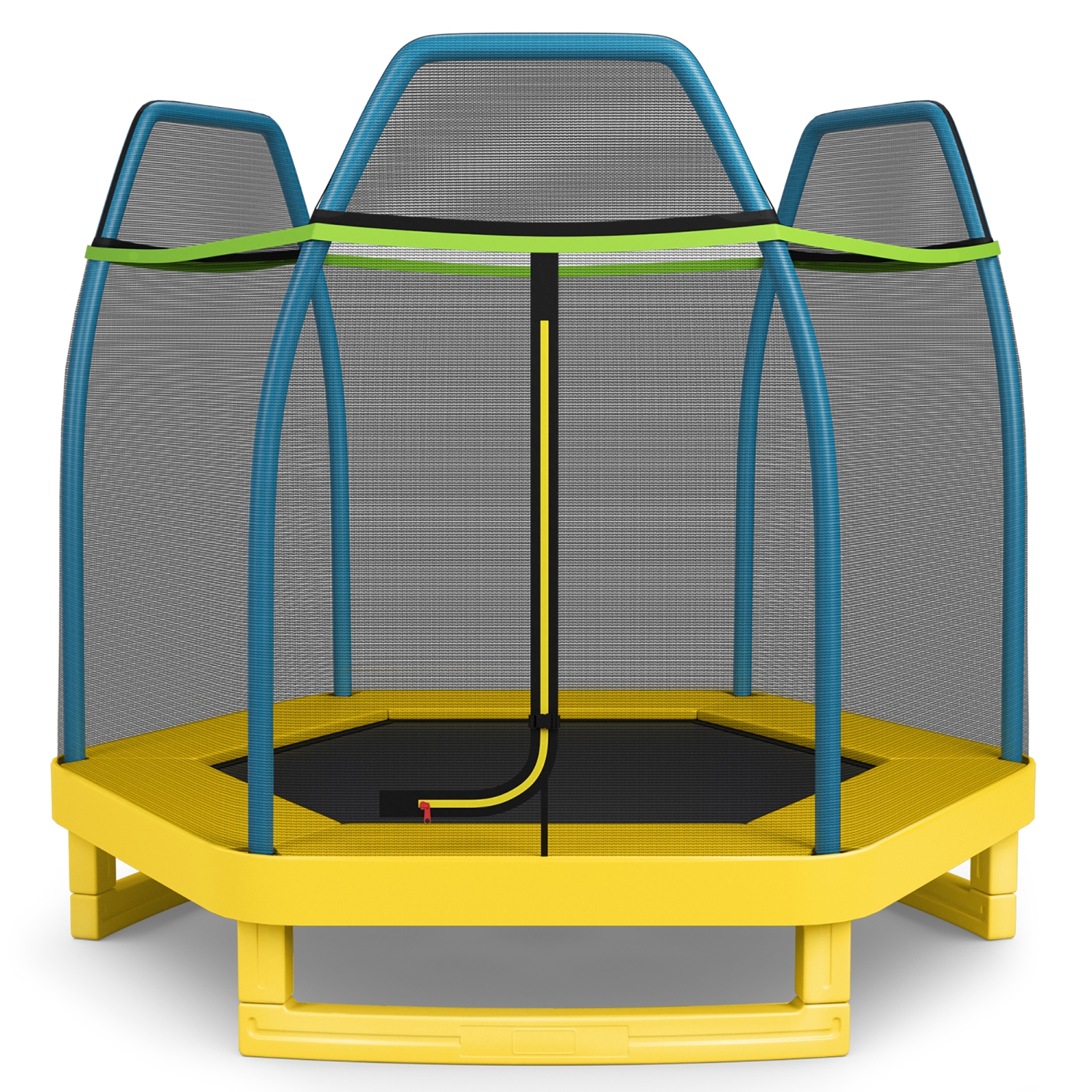 Costway 7FT Kids Trampoline Outdoor Indoor Recreational Bounce Jumper