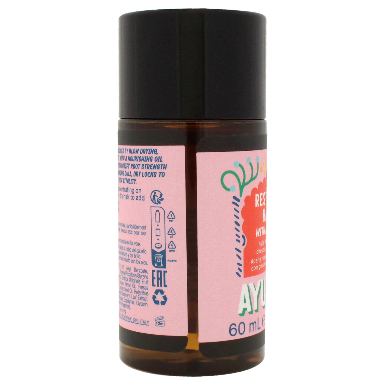 Restorative Hair Oil with Amla and Neem by AyurVita for Unisex - 2 oz Oil