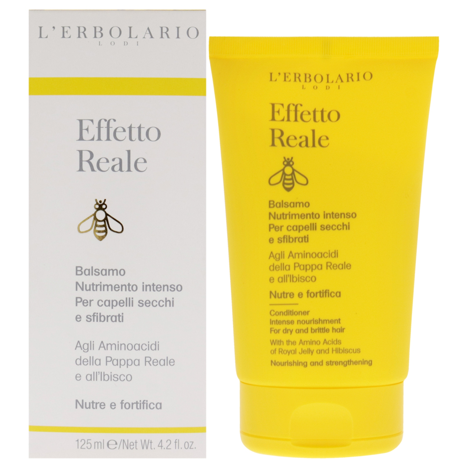 Conditionneur Effetto Reale Intense Nourishment par LErbolario pour Unisexe - 4,2 oz Conditionneur