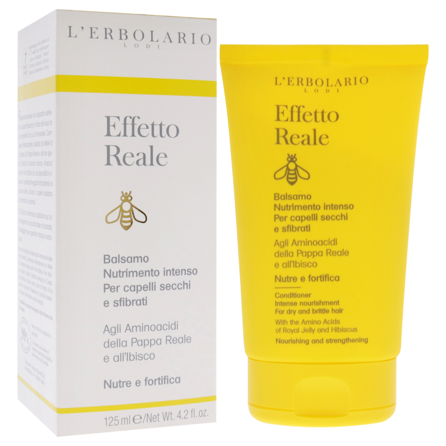 Conditionneur Effetto Reale Intense Nourishment par LErbolario pour Unisexe - 4,2 oz Conditionneur