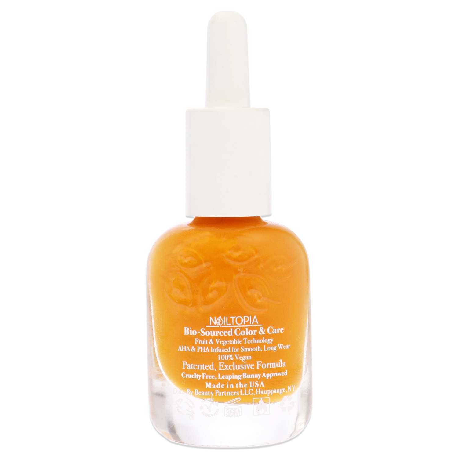 Laque à ongless Bio-Sourced Chip Free - Main Squeeze par Nailtopia pour Femme - 0,41 oz de Vernis à ongles