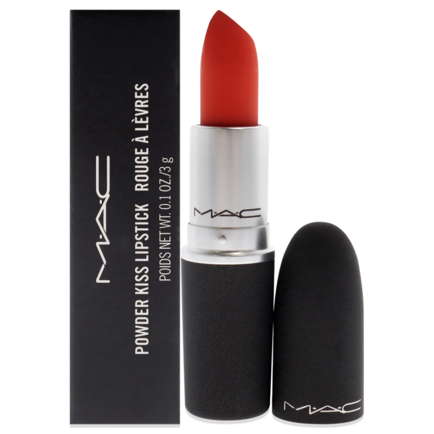 Powder Kiss Lipstick - Style Shocked by MAC for Women - 0.1 oz Lipstick