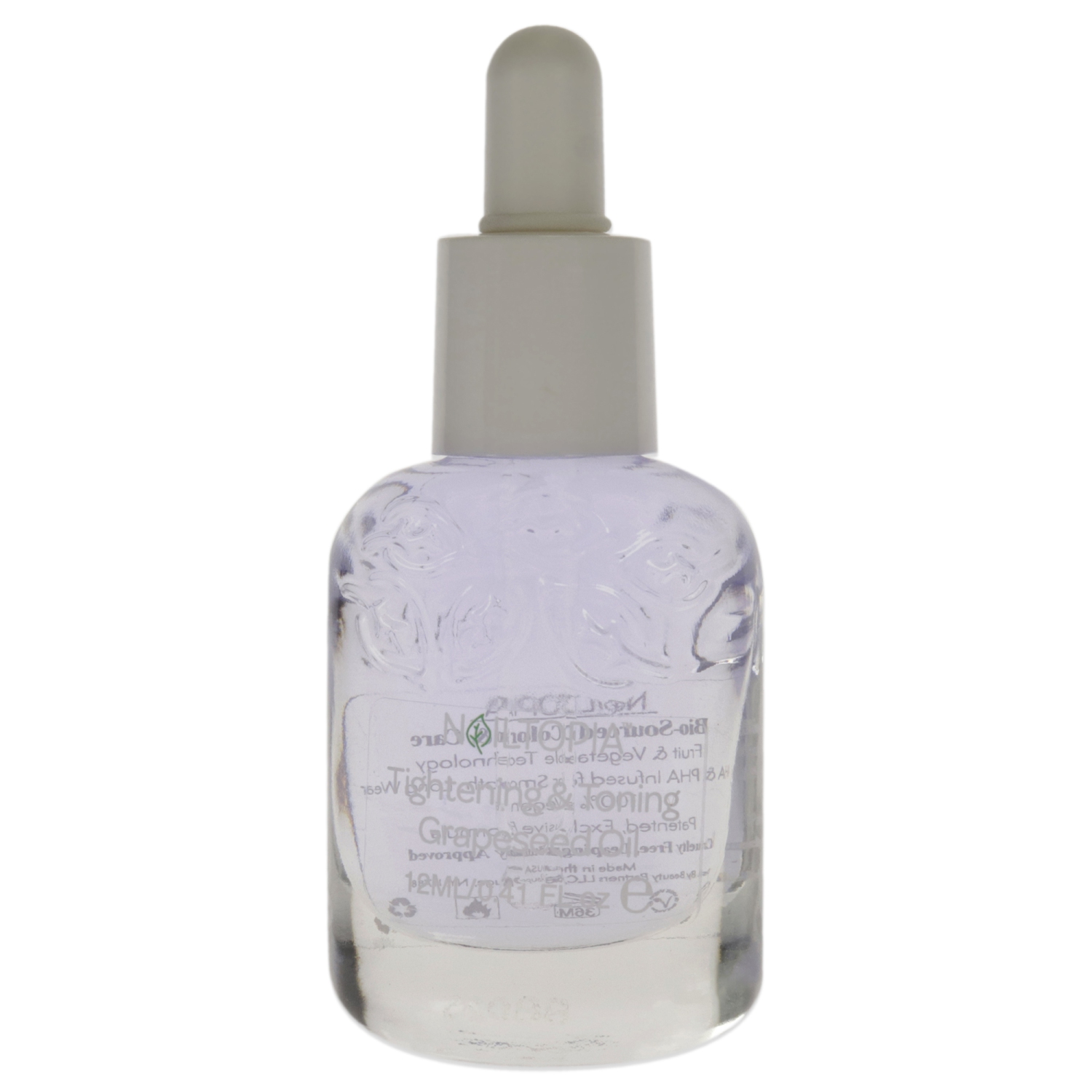 Fresh Brightening and Tightening Grape Oil by Nailtopia for Women - 0.41 oz Nail Oil